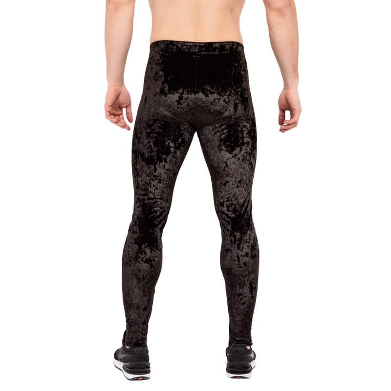 Kapow Meggings for Men - Soft Velvet Leggings for Workout, Yoga & Lounge Wear - Comfortable & Stylish Men's Leggings