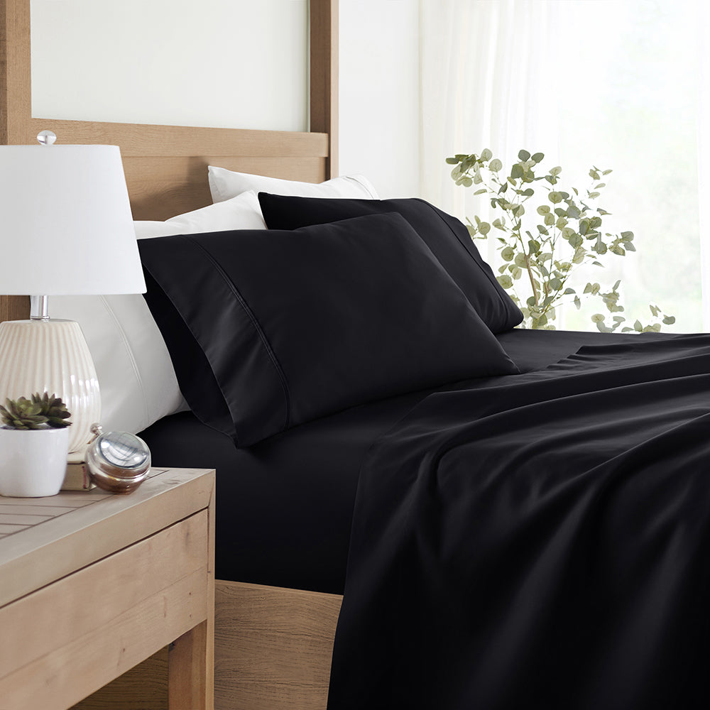 Premium 2-Piece Soft Cotton Pillowcase Set - Breathable & Hypoallergenic Bedding for Side Sleepers & Hot Sleepers - Perfect for Home, Hotel, and Travel Use