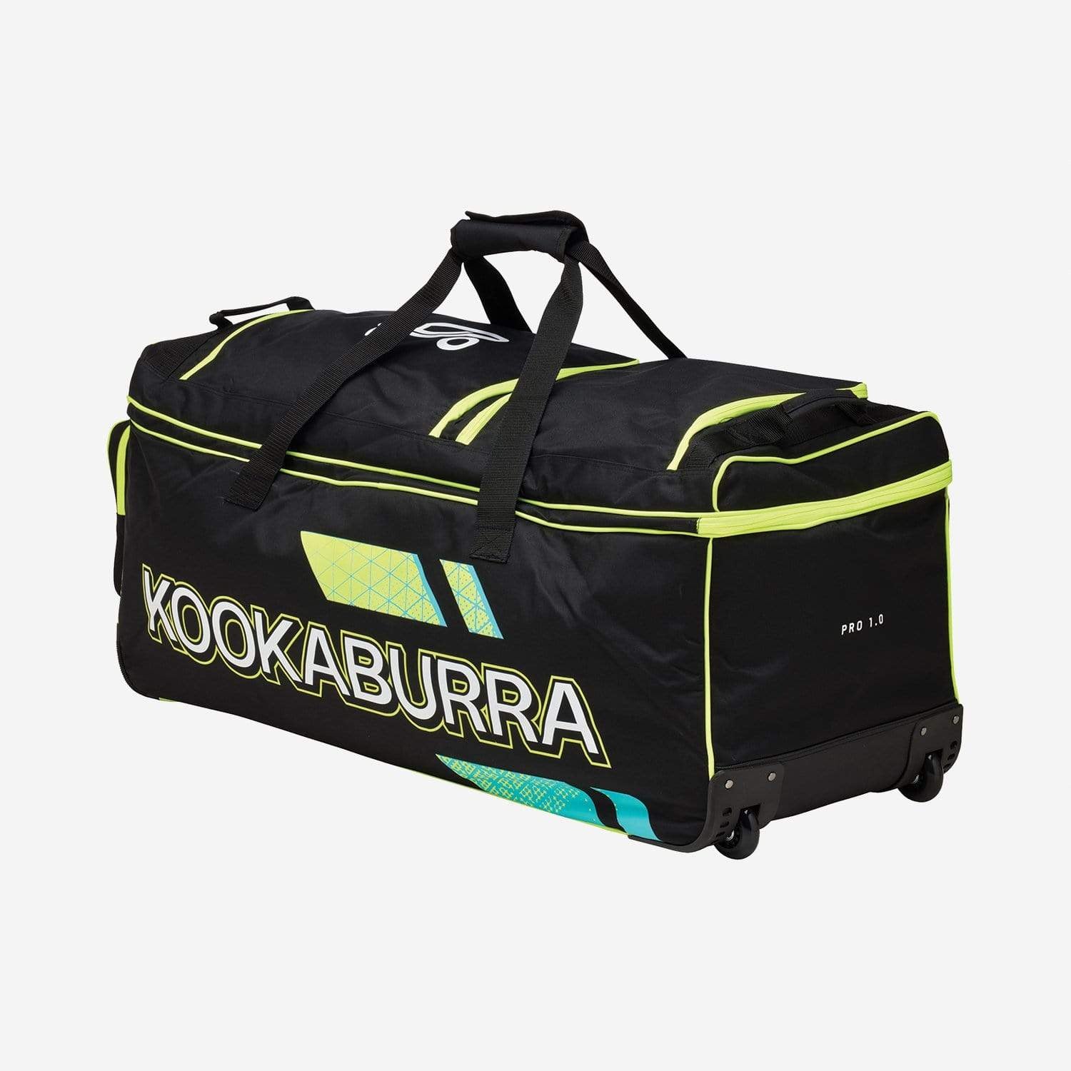 Kookaburra Pro 1.0 Wheelie Cricket Bag - Premium Rolling Cricket Equipment Bag for Players & Teams - Perfect for Matches, Practice & Travel