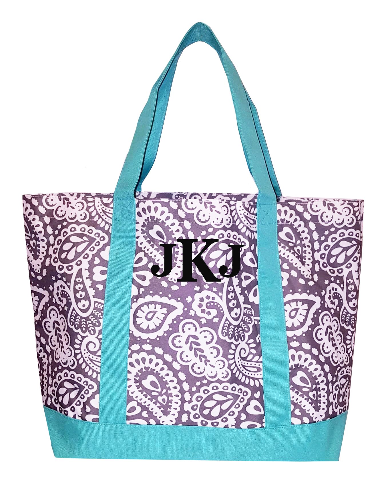 Durable Heavy Duty Canvas Tote Bag - Customizable Personalized Design for Women & Men | Perfect for Shopping, Beach, Work & Travel