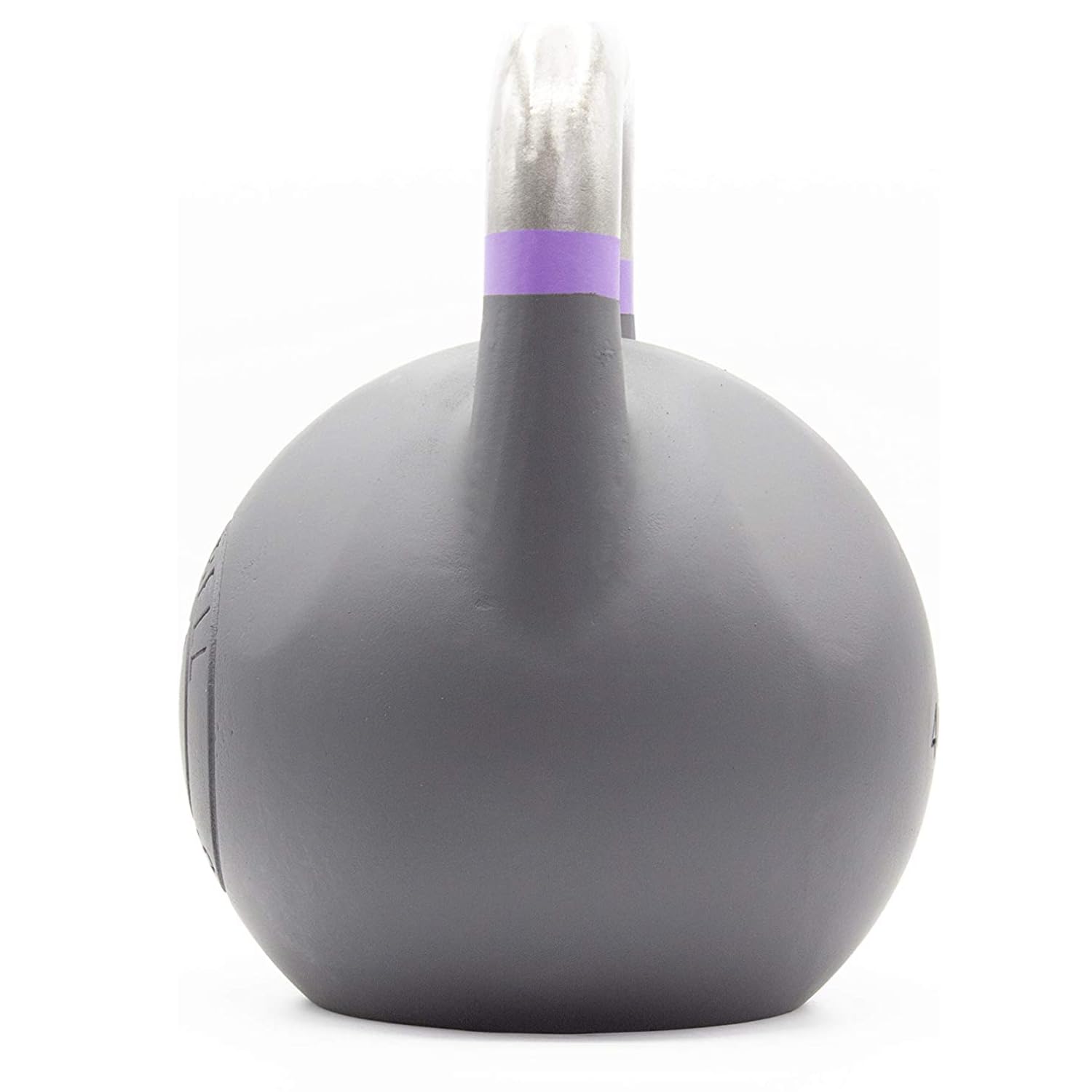 Kettlebell Kings Competition Kettlebell - 20-75 lb Cast Iron Weight for Strength Training & CrossFit - Smooth Grip Fitness Design with Flat Bottom - Perfect for Home Gym, HIIT Workouts & Functional Training