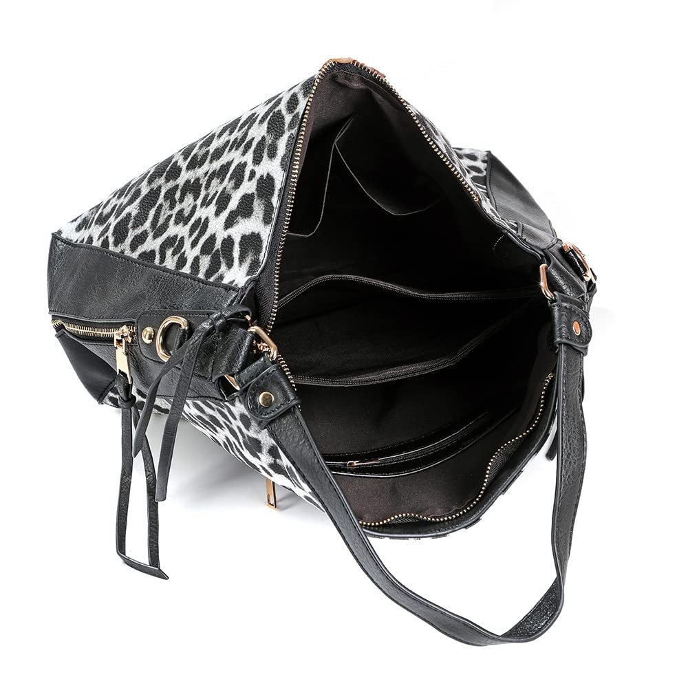 Leopard Print Crossbody Purse for Women - Stylish Animal Print Handbag for Everyday Use, Parties & Travel