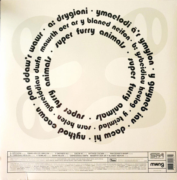 Super Furry Animals Mwng Vinyl LP Album Reissue - Near Mint (NM/M) Condition - Perfect for Record Collectors & Music Enthusiasts