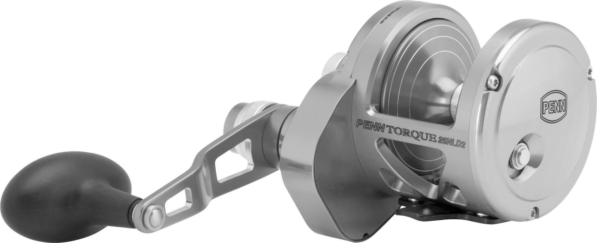 Torque® Lever Drag 2-Speed Conventional Fishing Reel - Saltwater & Freshwater Trolling Reel for Offshore & Inshore Fishing