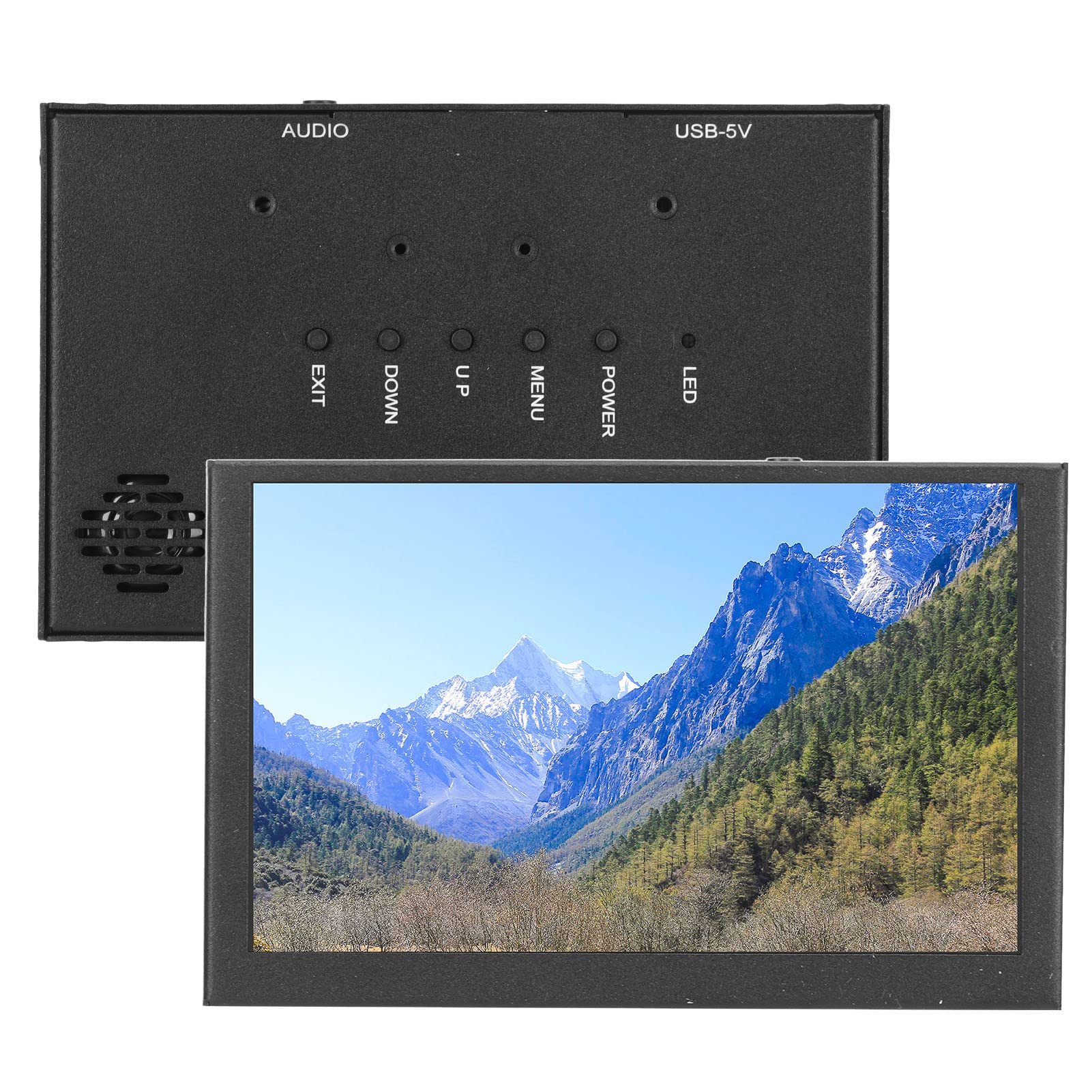 5 Inch IPS Touchscreen PC CPU Temperature Monitor - 60Hz Gaming Performance Display for Real-Time Hardware Data Tracking | Perfect for Gaming Rigs, Workstations & Overclocking Enthusiasts