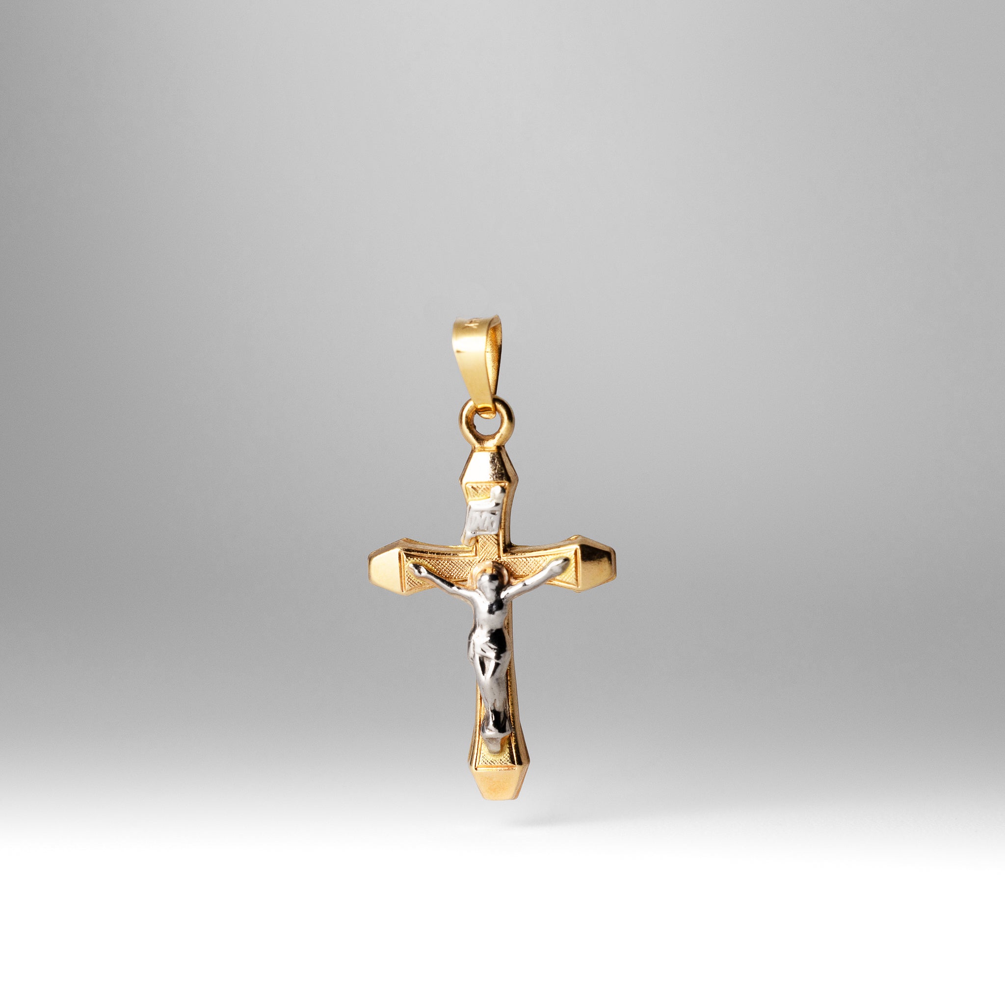 Gold Crucifix Cross Pendant - Model 0875 | Religious Jewelry for Men & Women | Perfect for Church, Gifts & Everyday Wear