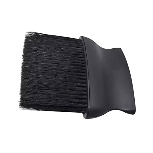 Professional Hair Cutting Face & Neck Duster Brush for Salon & Barber - Soft Bristle Hair Styling Tool for Removing Loose Hair (Multicolor, 1PC) - Perfect for Hairdressers, Home Haircuts & Grooming