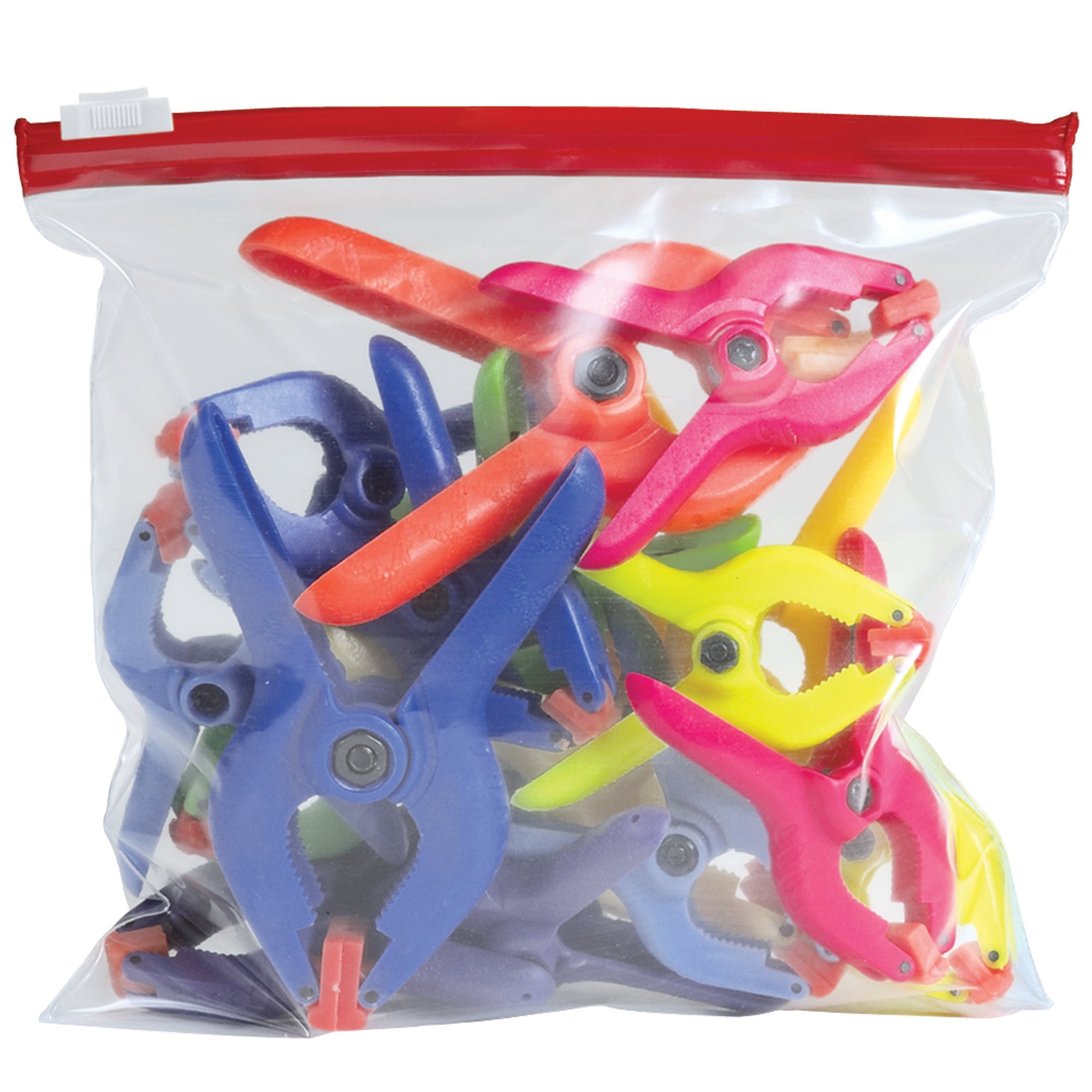 Box Partners 14.5 x 16 Inch 2.7 Mil Mini Grip Slider Resealable Poly Bags - Perfect for Storage, Shipping & Organizing Small Parts, Crafts, Jewelry & Retail Products