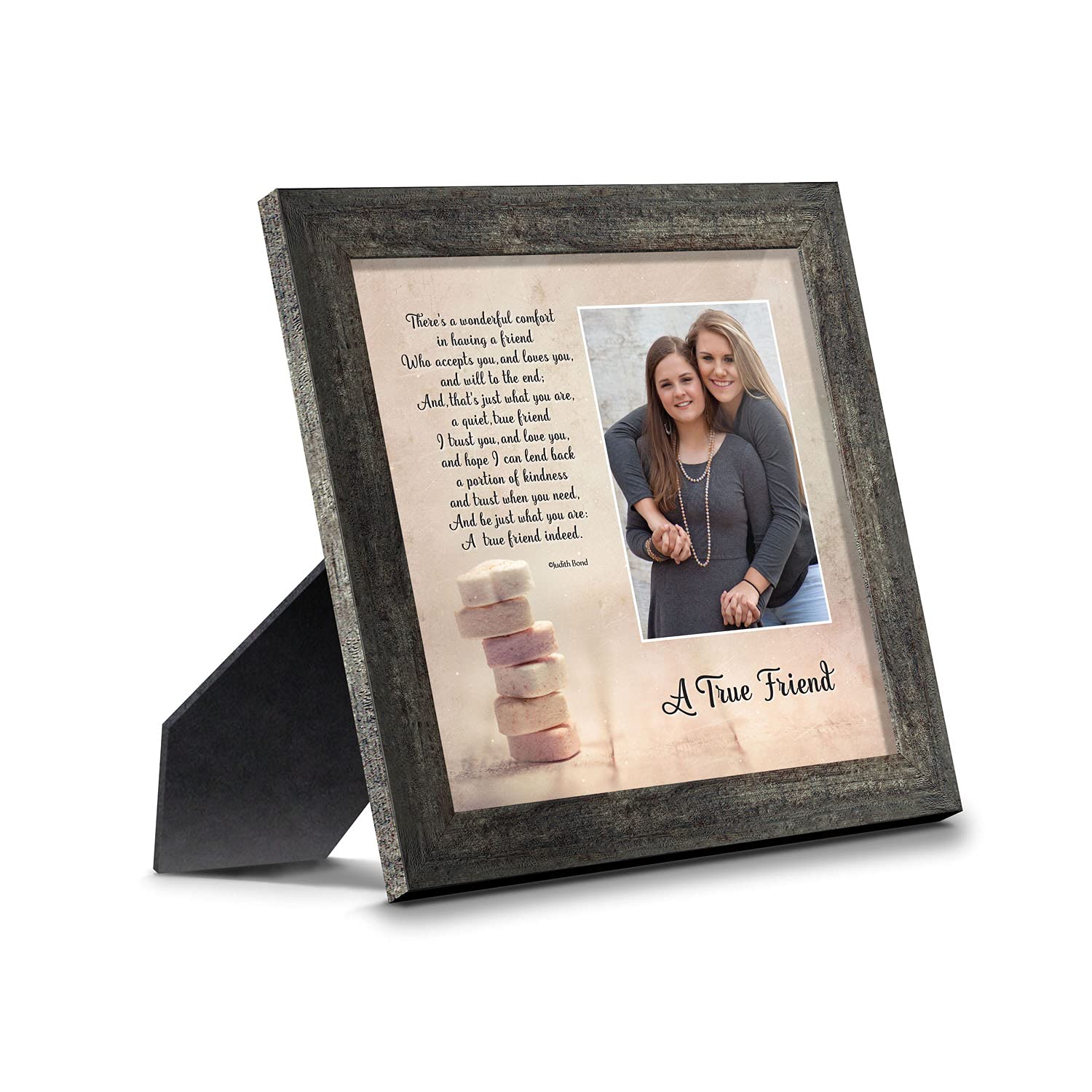 Best Friend Picture Frame for Women - Crossroads Home Décor Thoughtful Gift for Bestie, BFF, Sister - Perfect for Birthdays, Anniversaries & Home Décor