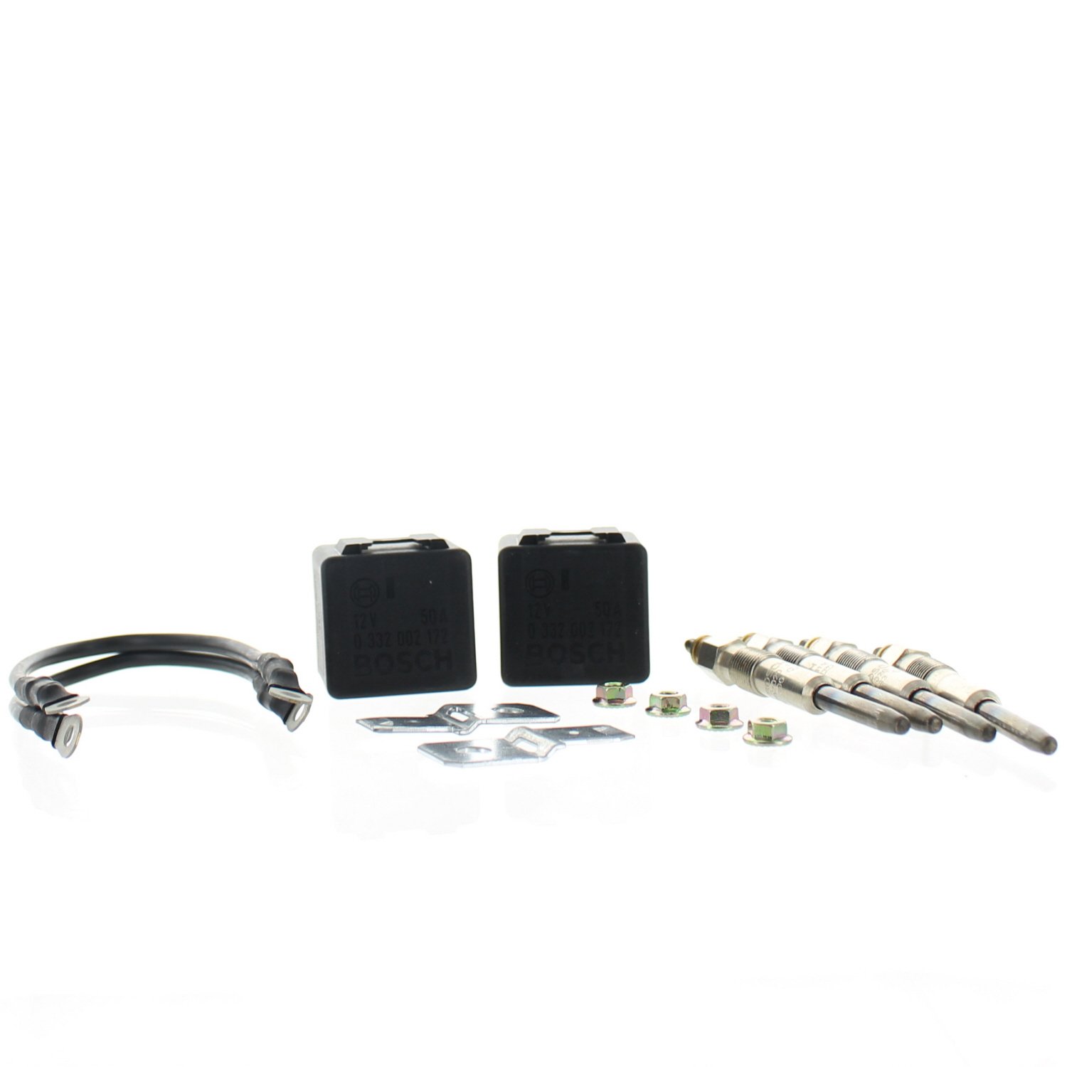 Original OEM Mercury MerCruiser Glow Plug Kit Part #33-802736 – Compatible with Marine Engines, Boats & Watercraft for Reliable Cold Weather Starts