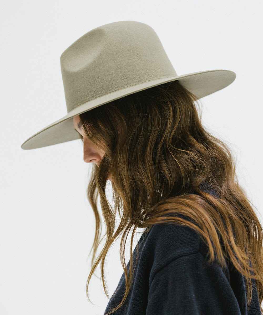 Emma Wide Brim Fedora Hat for Women - Stylish Sun Hat with UPF 50+ Protection - Perfect for Beach, Outdoor, and Summer Fashion