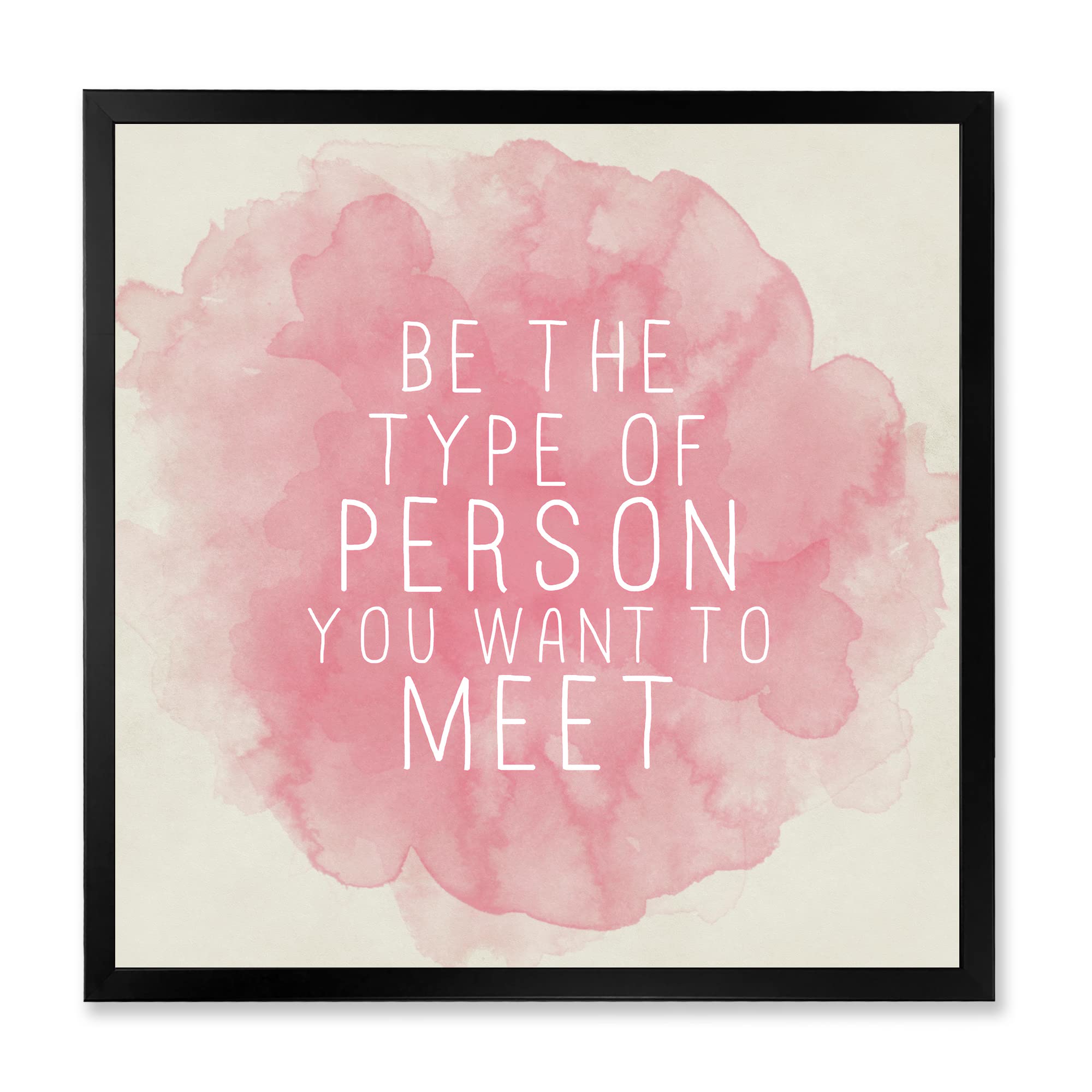 DesignQ Inspirational Framed Wall Art - Motivational Quote Decor for Home, Office & Gifts | Perfect for Living Room, Bedroom & Workspace Décor