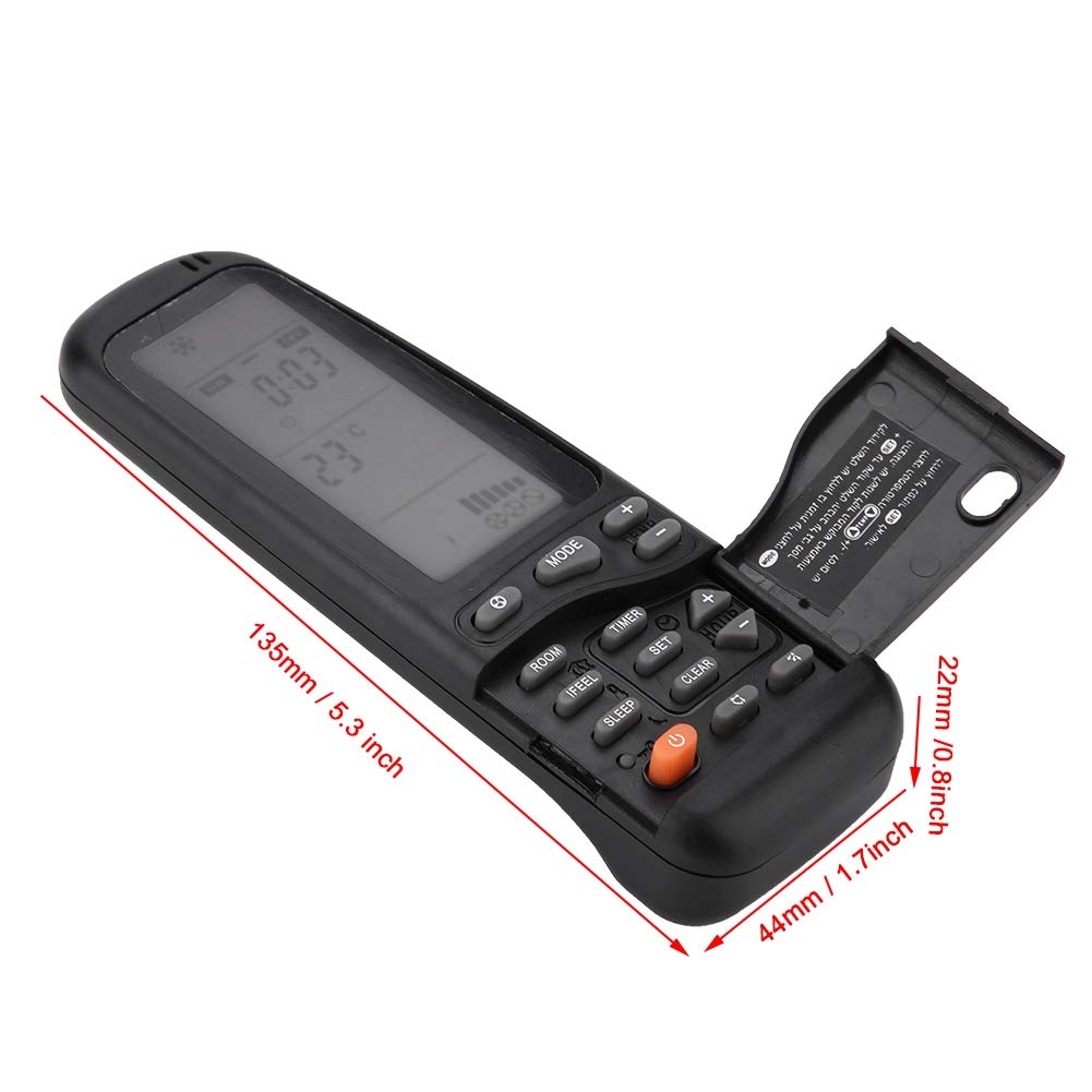 Electra Airwell Emailair Elco RC-3 Universal Air Conditioner Remote Control Replacement for RC YKR-M/001E/RC-3 - Perfect for Home Office Bedroom & Telescope Accessories
