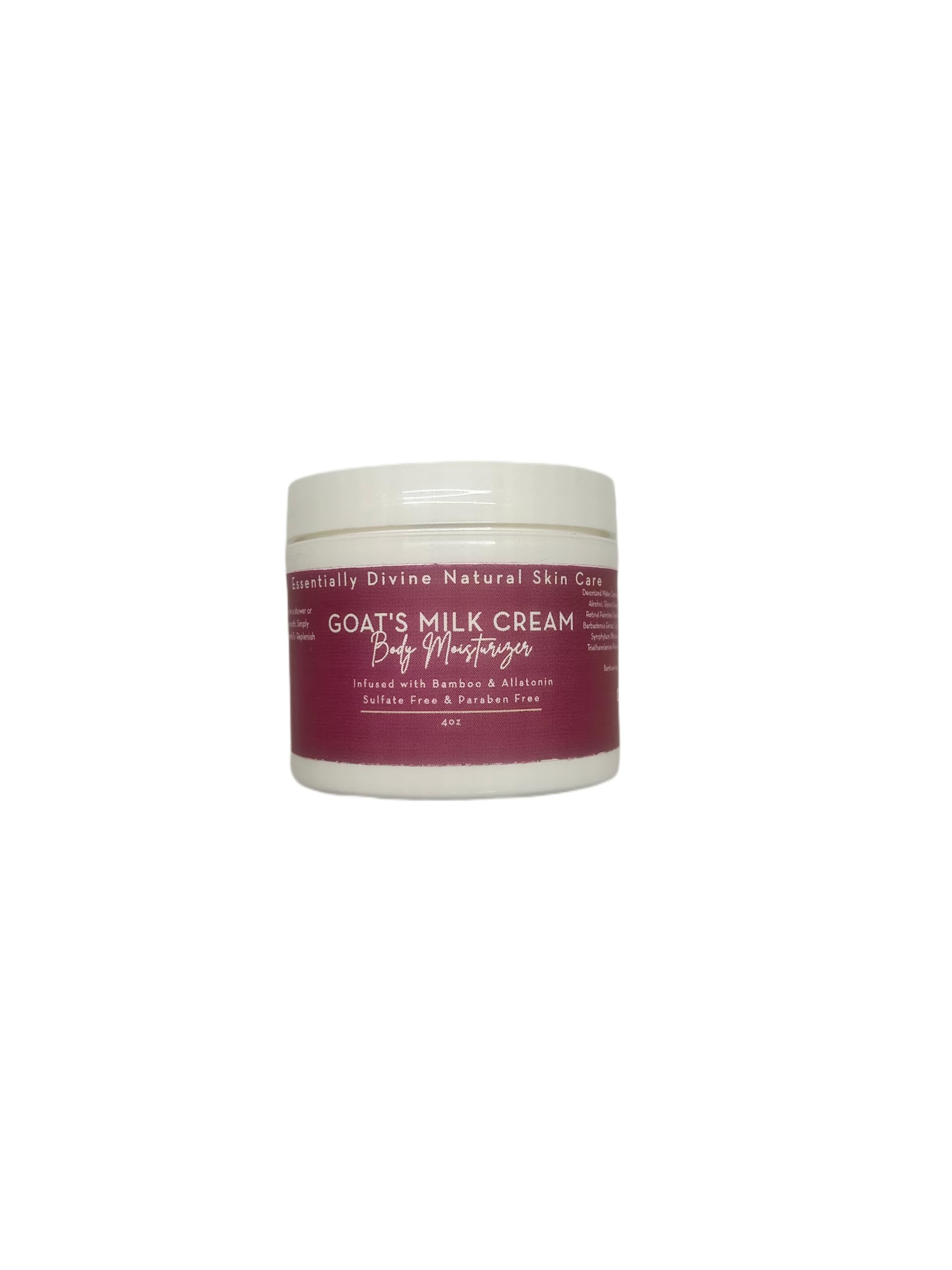 Organic Goat Milk Body Lotion for Dry Skin - Ultra Hydrating & Nourishing Cream - Perfect for Daily Moisturizing, Eczema & Sensitive Skin Care - 16oz