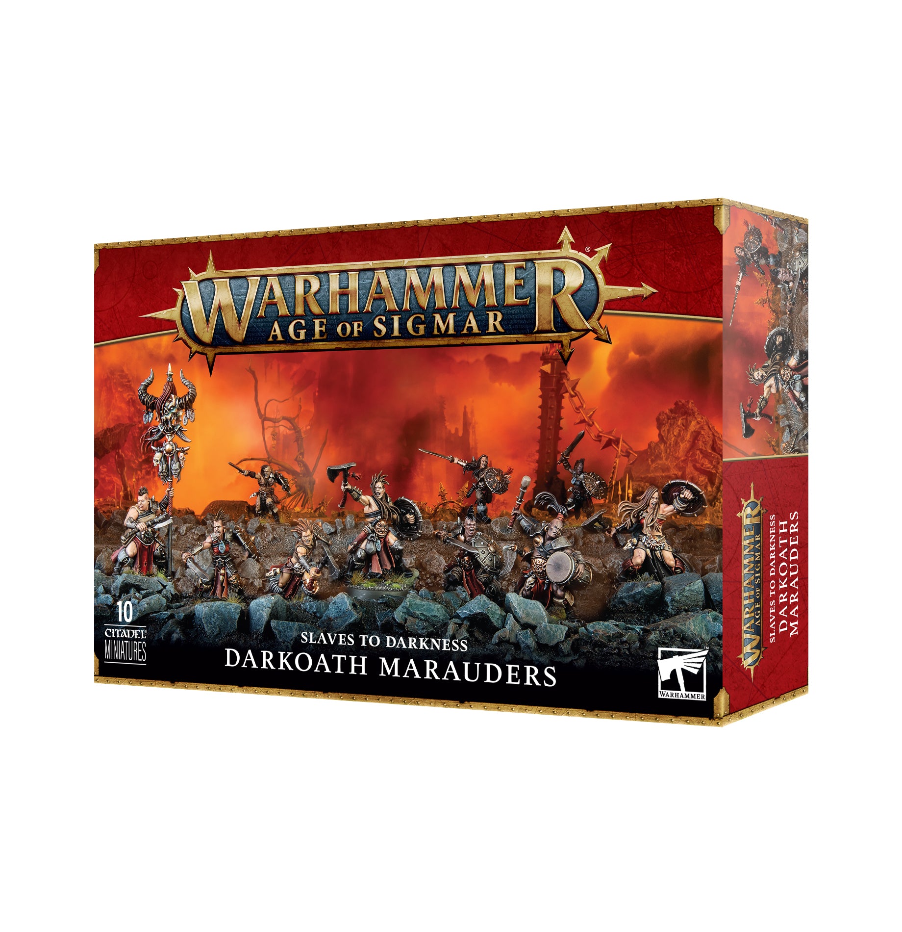 AOS: Slaves to Darkness Darkoath Marauders - Warhammer Fantasy Battle Miniatures for Tabletop Gaming & Collecting