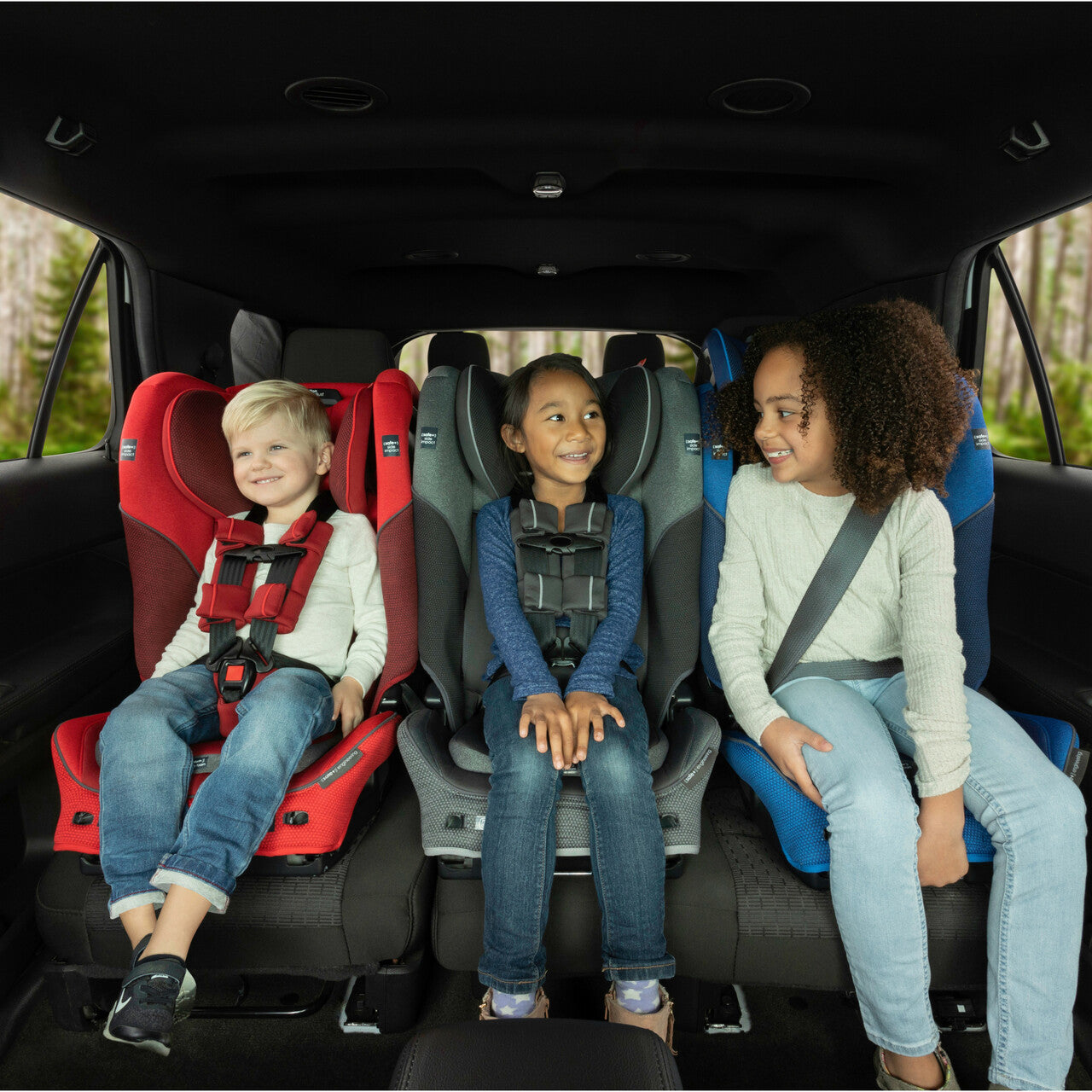 Diono Radian 3QXT SafePlus Convertible Car Seat - 3-in-1 Rear Facing, Forward Facing & Booster Seat for Kids 5-120 lbs | Premium Safety Features for Infants to Big Kids | Perfect for Family Travel & Daily Commutes