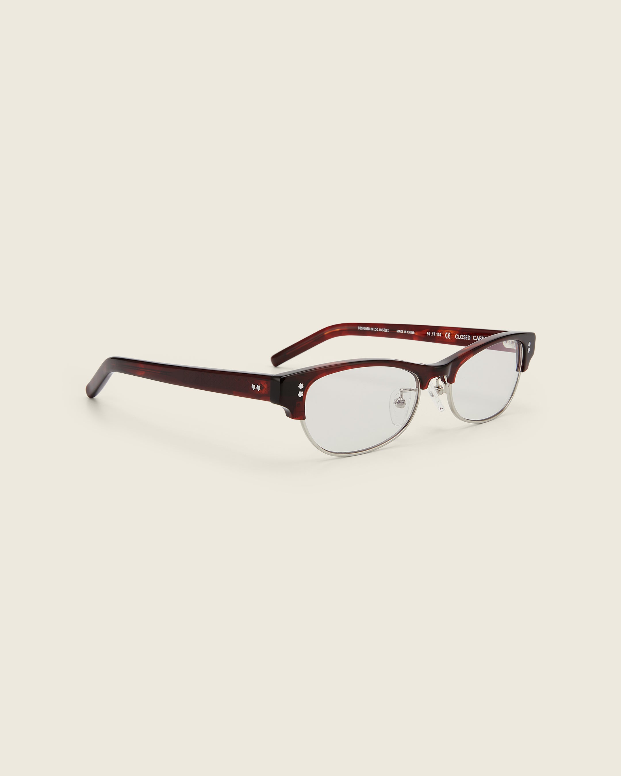 Red Tortoise Clear Closed Caption Glasses for Hearing Impaired - Perfect for Watching TV, Movies & Theater with Enhanced Subtitles