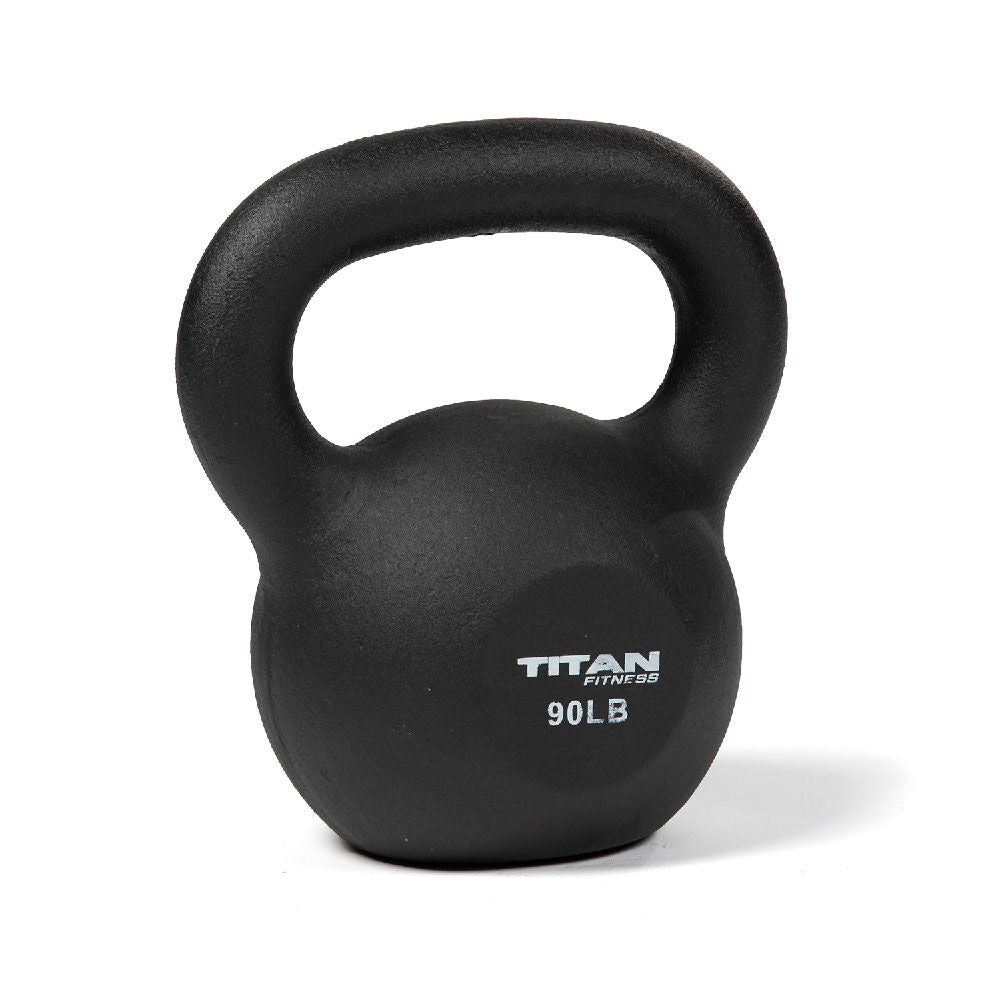 90 LB Cast Iron Kettlebell - Heavy Duty Workout Equipment for Strength Training, Home Gym & CrossFit | Scratch and Dent Discount