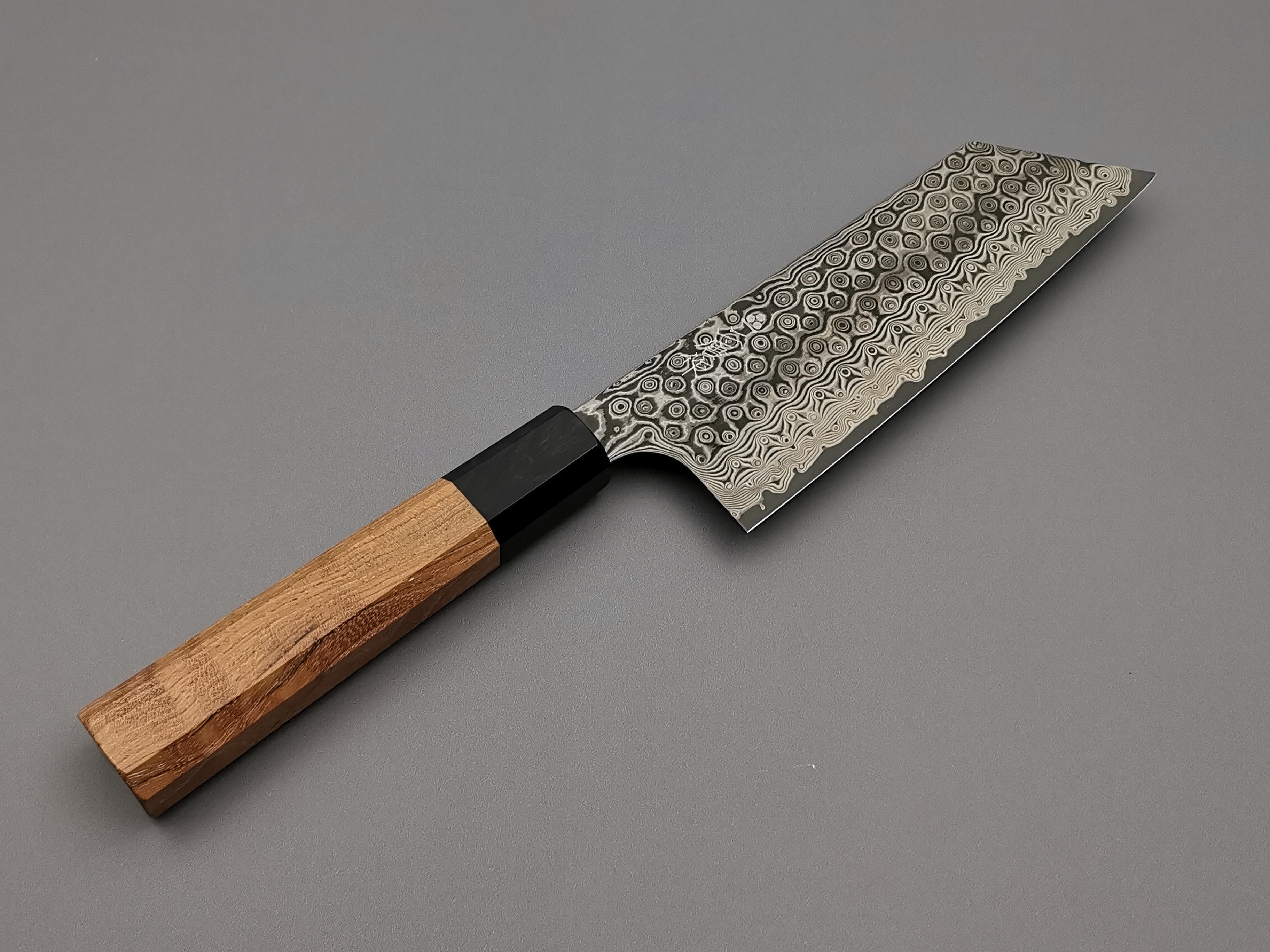 Nigara Hamono SG2 Damascus Kiritsuke Nakiri Knife - Japanese Chef Knife for Professional Slicing, Dicing & Vegetable Prep - Perfect for Home Cooks & Sushi Chefs