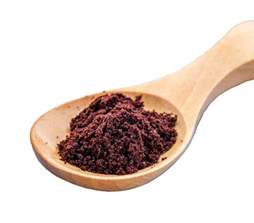 Organic Aronia Berry Powder - 100% Pure, Antioxidant-Rich Superfood for Smoothies, Oatmeal & Baking - Wild-Harvested, Hand-Picked, No Additives - Perfect for Healthy Drinks, Breakfast Bowls & Desserts (1lb)