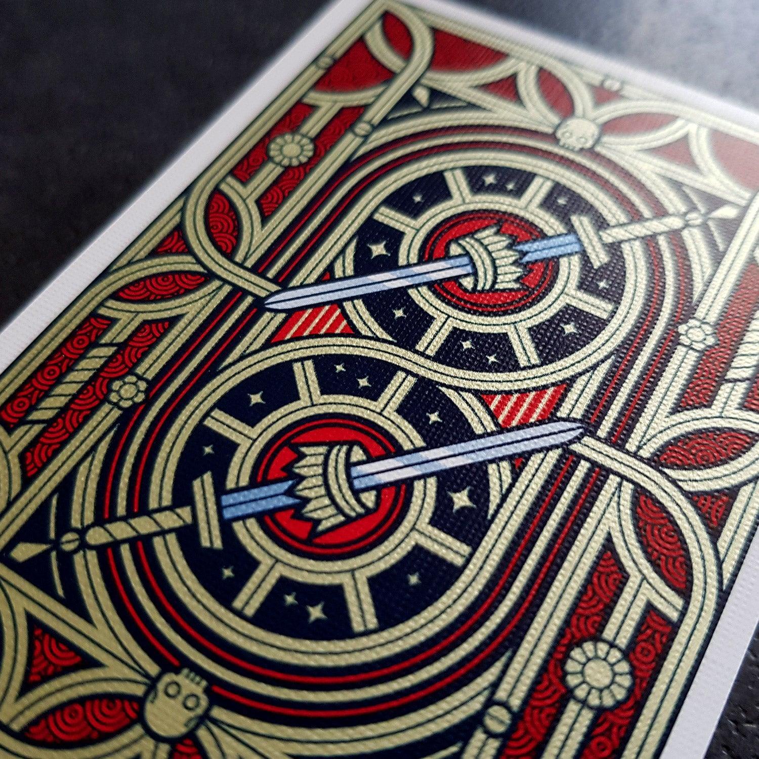 Heroic Tales Playing Cards - Premium Deck for Poker, Magic Tricks & Game Nights | Collectible & Durable Cards for Family Fun & Entertainment