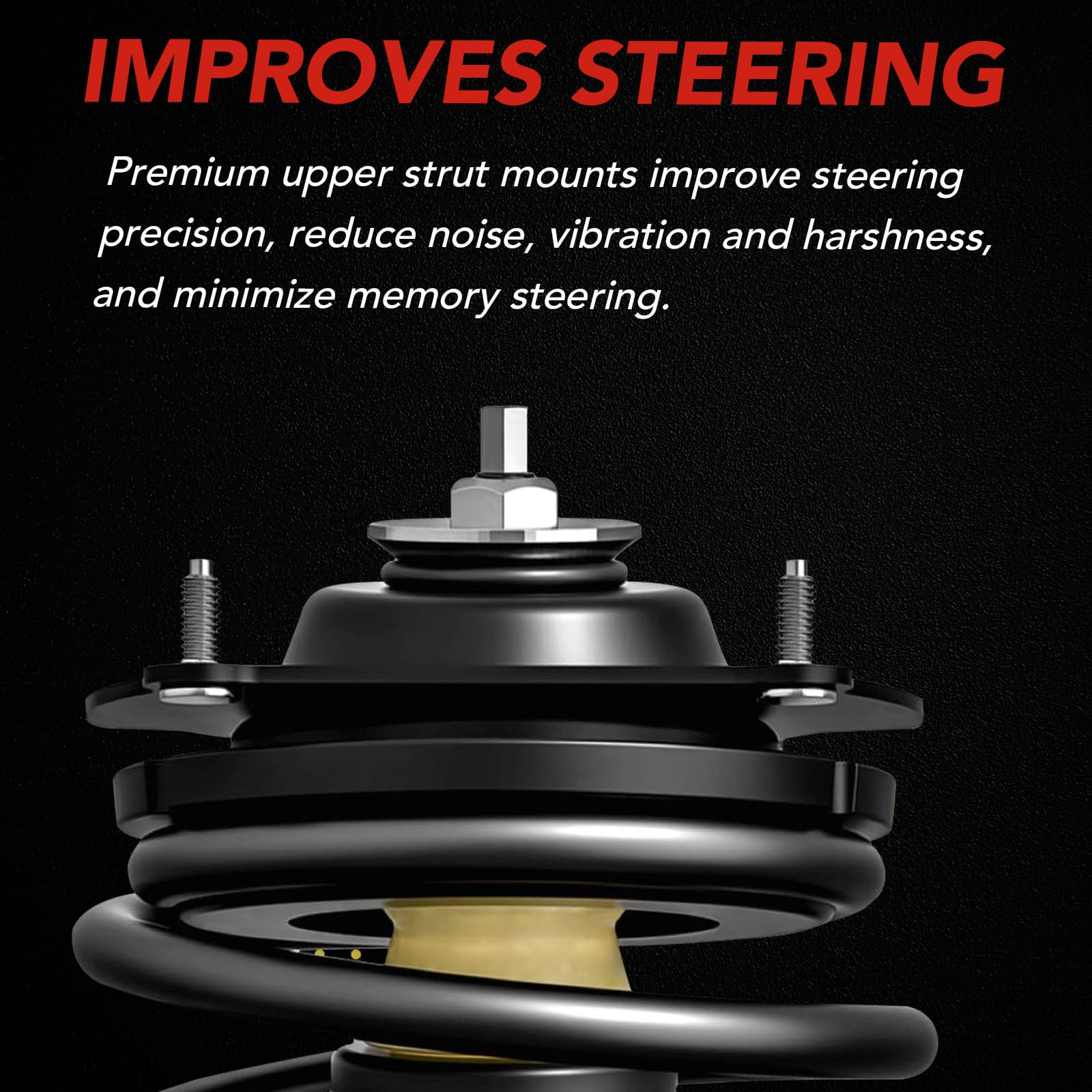 GARVEE 171377L & 171377R Front Strut and Coil Spring Assembly Pair - Complete Suspension Kit for Smooth Ride | Perfect for Ford, Chevy, Dodge Replacement & Off-Road Upgrades