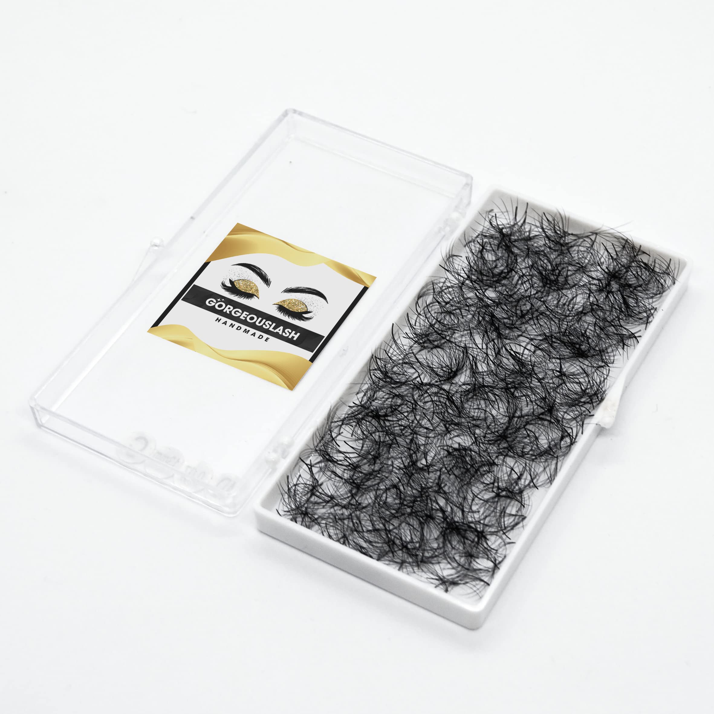 1000 Premium Handmade Eyelash Extension Fans - 3D to 10D Volume Lashes in C Curl (4D, 15mm) for Salon & DIY Lash Artists - Perfect for Volume Lash Extensions & Bridal Makeup