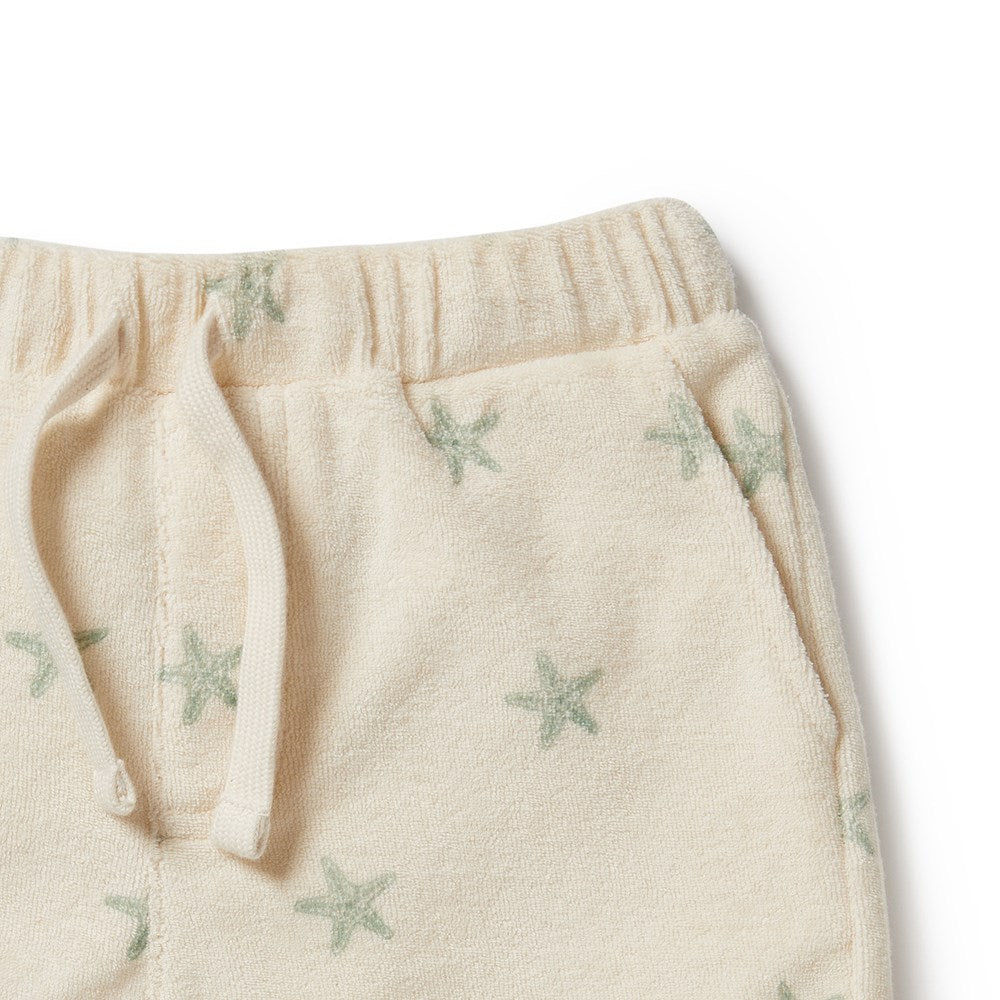 Organic Cotton Terry Shorts for Women - Soft & Comfortable Summer Shorts - Perfect for Beach, Yoga, and Lounge Wear