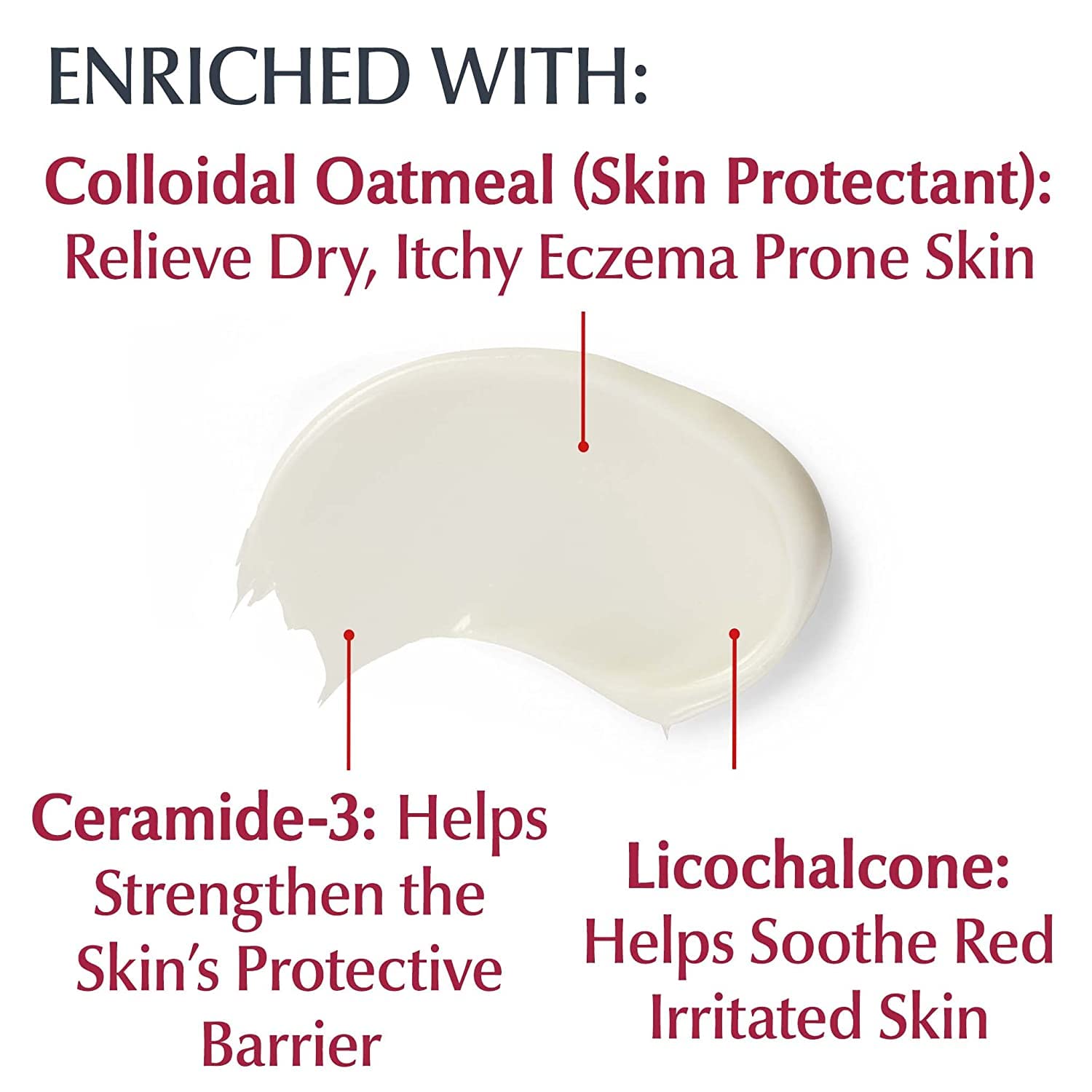 Eucerin Eczema Relief Body Cream 8 oz (Pack of 9) - Fragrance-Free Moisturizing Lotion for Dry, Itchy Skin - Perfect for Daily Use & Sensitive Skin Care Routine