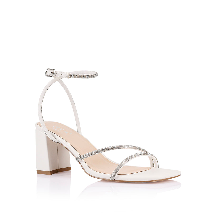 Nastassia Women's Block Heel Sandals - Comfortable Chunky Heel Open Toe Summer Shoes for Women | Perfect for Weddings, Parties & Beach Vacations