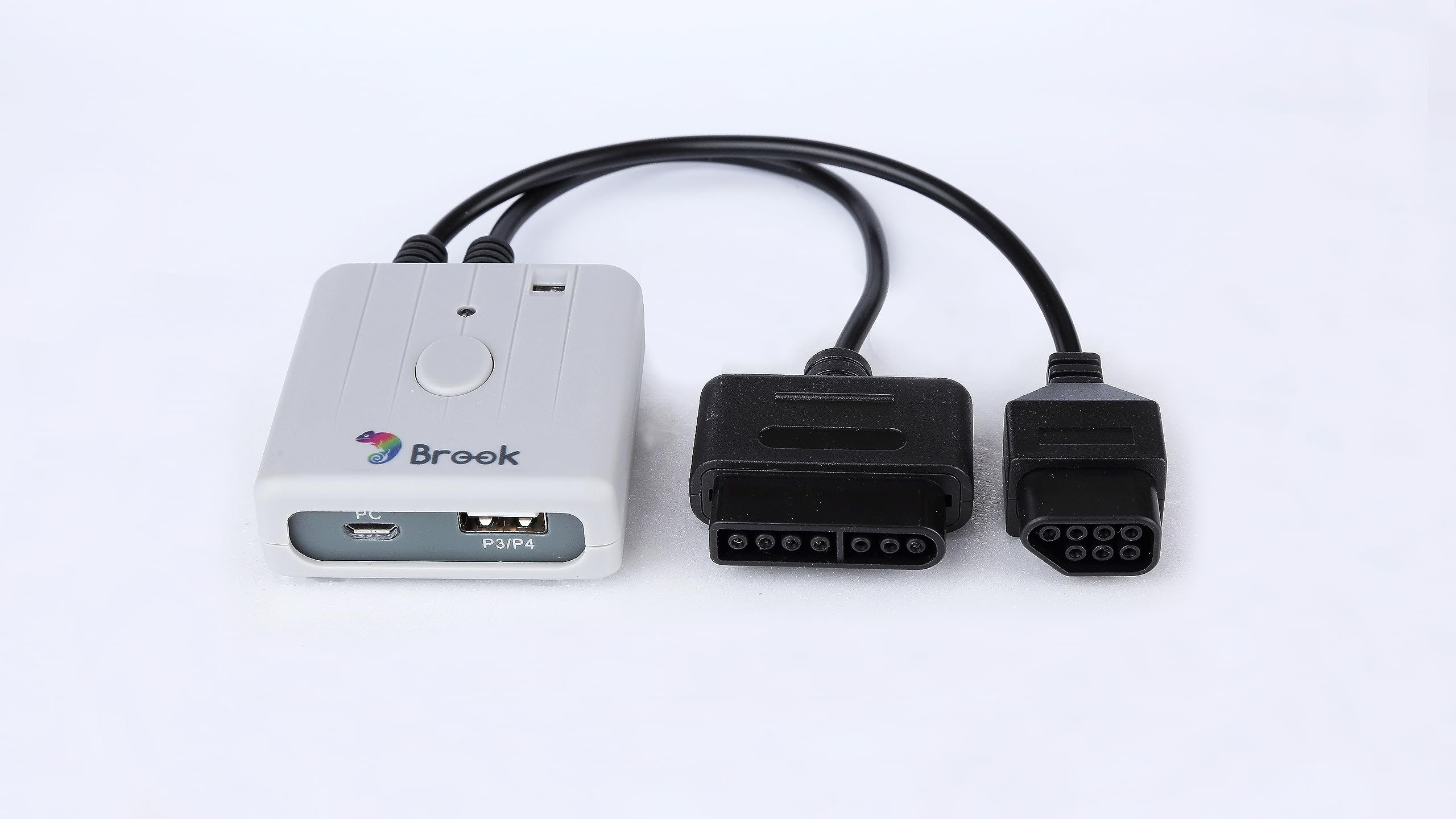 Brook Wingman SNES Controller Adapter - Compatible with PS5/PS4/PS3, Xbox Series X/S, Xbox Elite 1/2, Xbox 360/Xbox One for NES/SNES/FC/SFC Retro Gaming - Turbo & Button Remapping - Perfect for Classic Game Enthusiasts & Retro Console Collectors