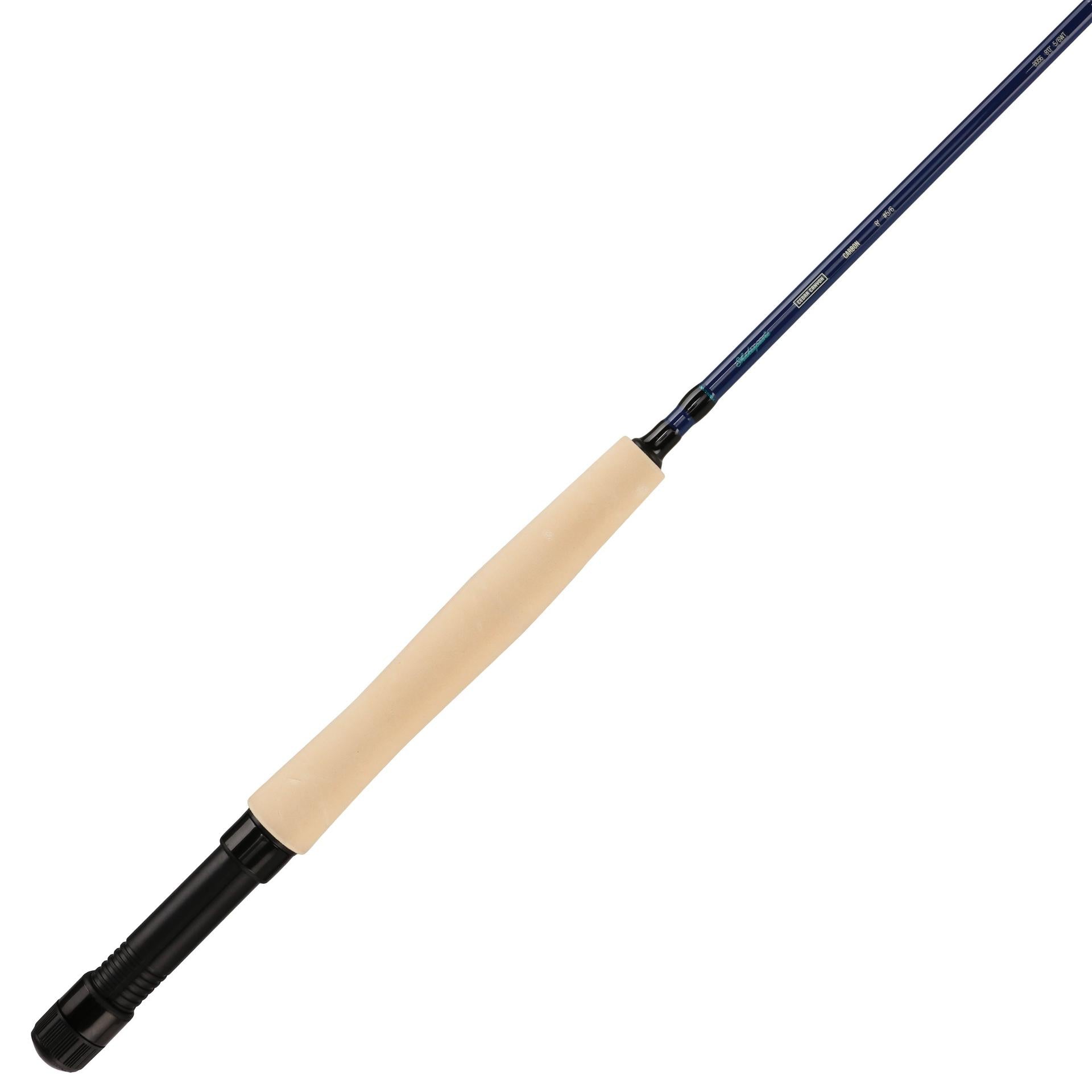 Premium Cedar Canyon™ Carbon Fly Fishing Rod - Lightweight & Durable for Trout, Bass & Salmon - Perfect for Freshwater & Saltwater Fly Fishing Adventures