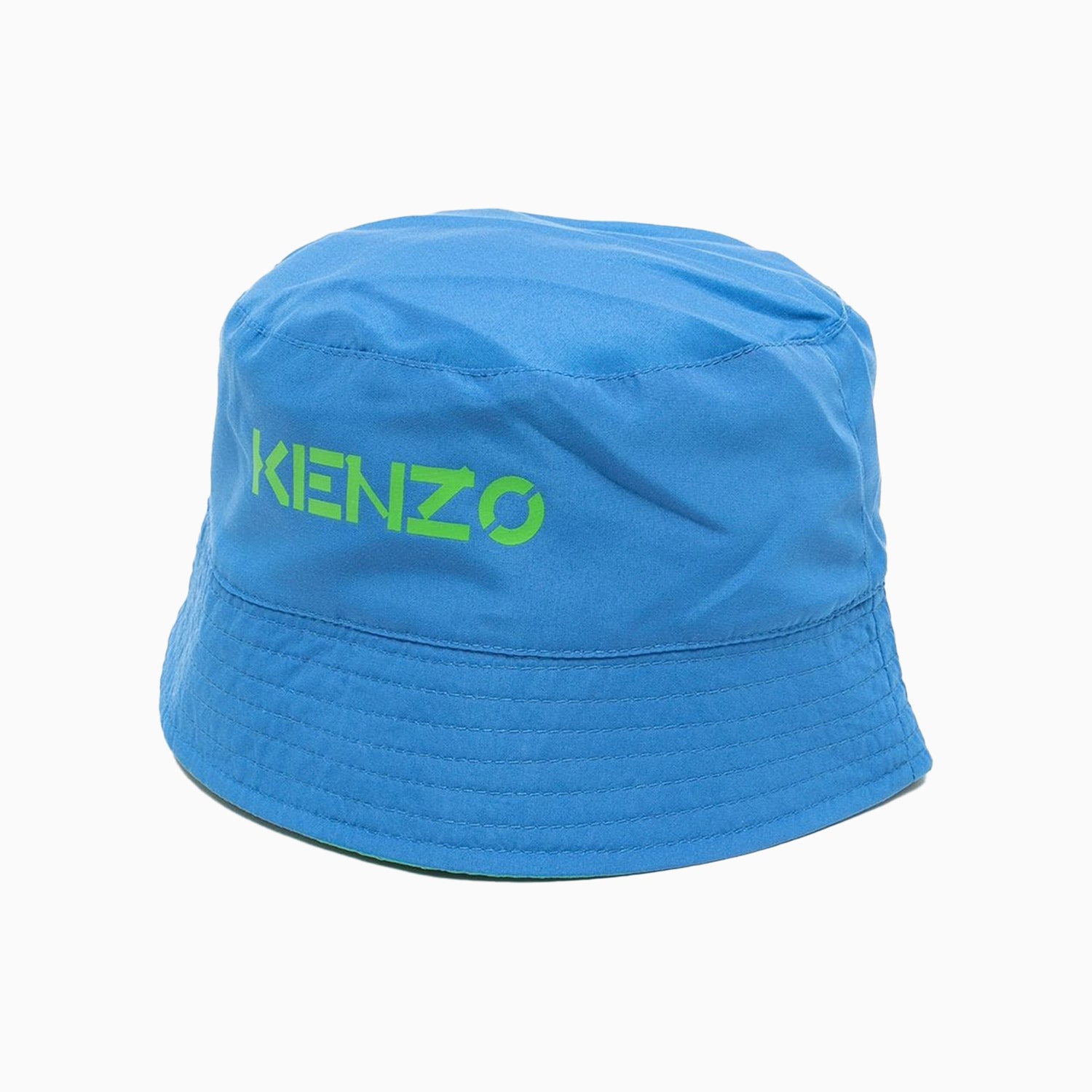 Kids' Logo Print Bucket Hat - Sun Protection Summer Hat for Boys & Girls - Perfect for Beach, Outdoor Play & Travel