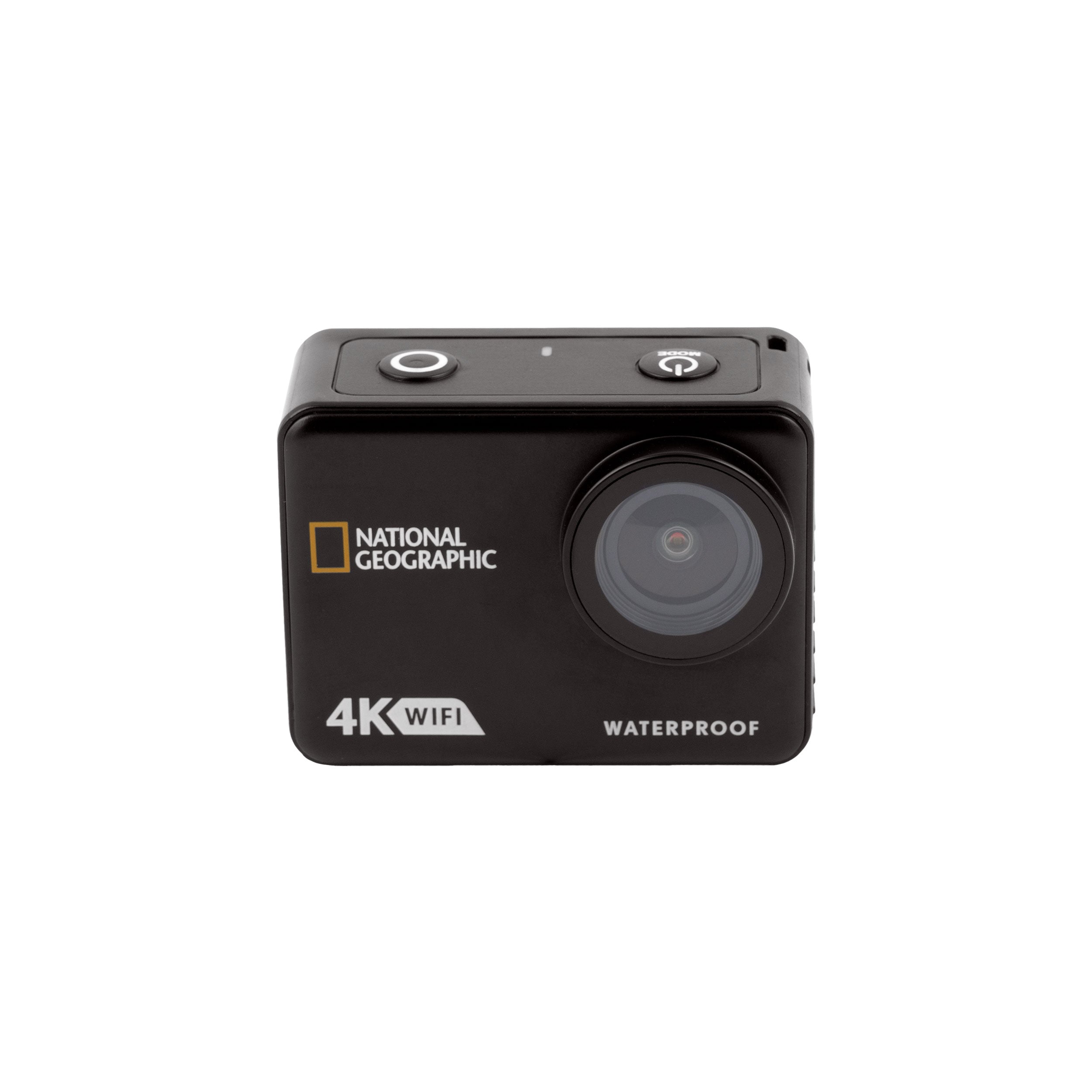 National Geographic 4K Ultra HD Waterproof Action Camera with WiFi - Perfect for Outdoor Adventures, Surfing, Hiking & Vlogging