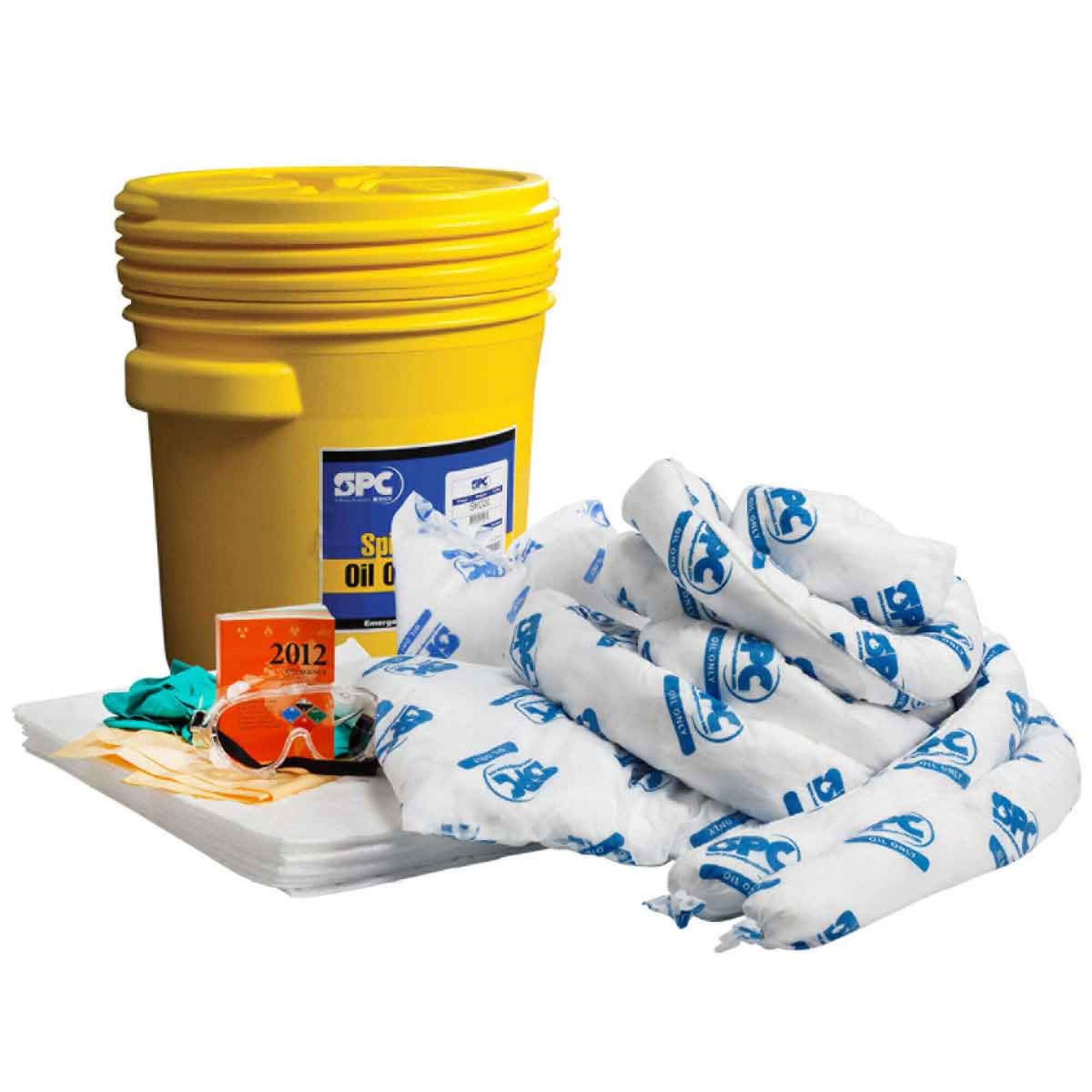 Brady SKO-20 20 Gallon Oil-Only Lab Pack Drum - Chemical Storage & Spill Containment for Industrial & Laboratory Use