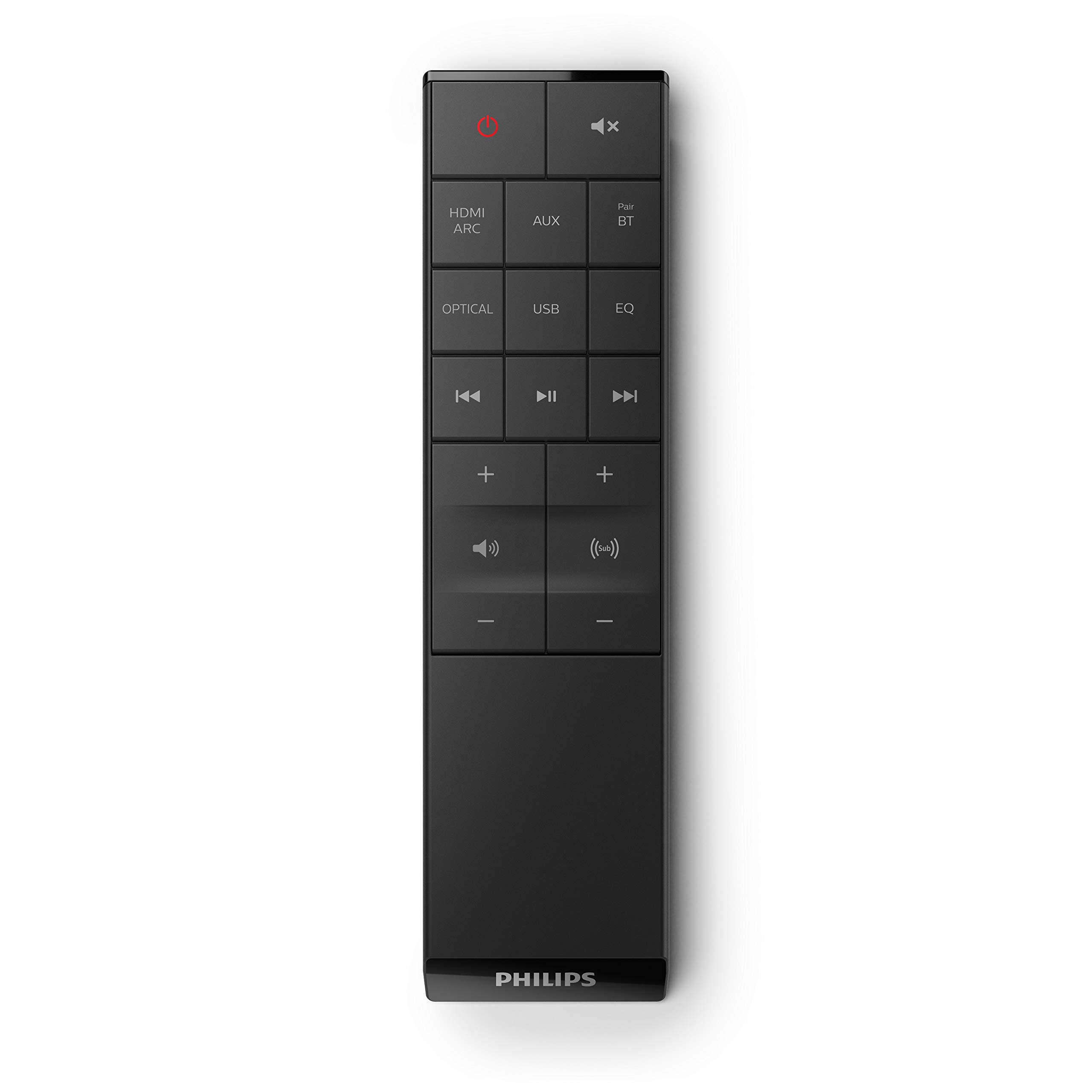 Philips Audio B6305/10 2.1 Channel TV Soundbar with Wireless Subwoofer - 240W RMS, Dolby Audio, HDMI ARC, Bluetooth - Ultra-Slim Sound Bar for Home Theater & Gaming - Includes Remote & Wall Mount Bracket