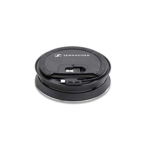 Sennheiser EXPAND SP 30T Portable Bluetooth Speakerphone with Noise Cancellation - Certified for Microsoft Teams, Zoom & Softphones - USB & Bluetooth Connectivity for PC & Mobile - Ideal for Home Office & Conference Calls