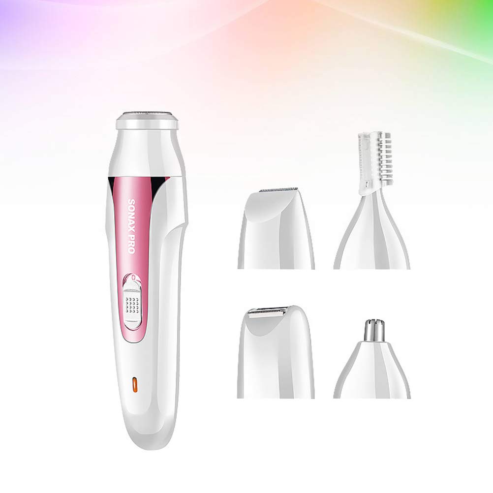 Electric Shaver for Women - Rechargeable Eyebrow & Facial Hair Remover, Multifunction Lady Shaver with Precision Trimmer for Smooth Skin - Perfect for Travel, Home & Salon Use