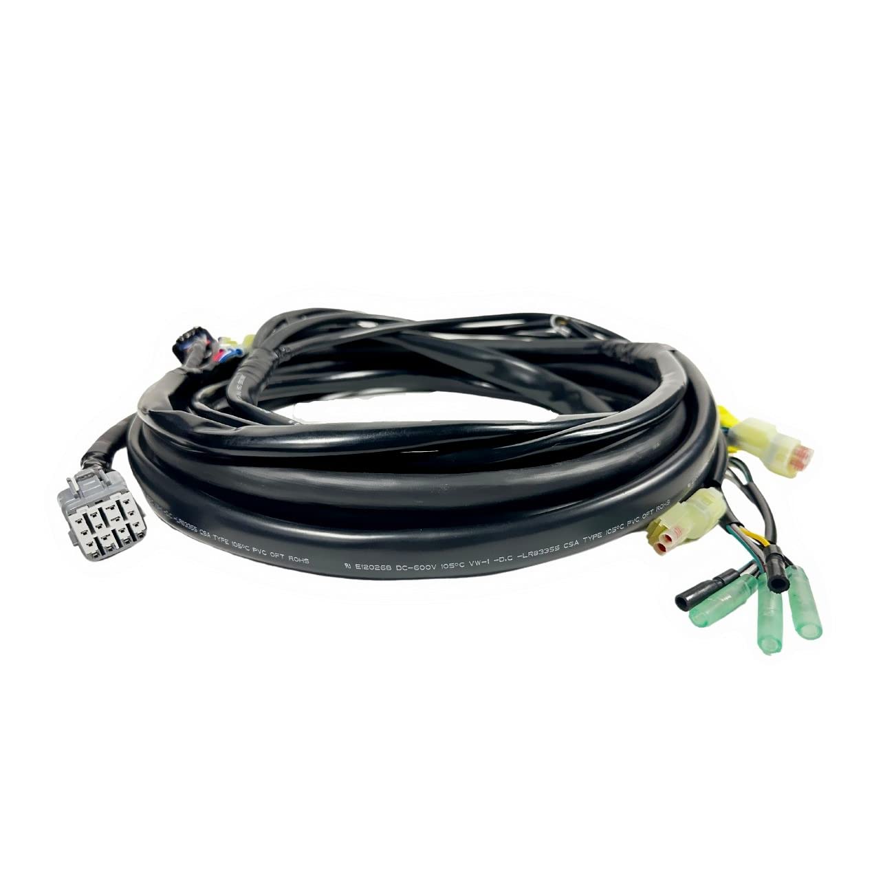 Suzuki Outboard Engine Control Harness 16-Pin 8Meter Main Wire Cable Assembly 36620-93J02 - Perfect for Marine Boat Motor Repair & Replacement