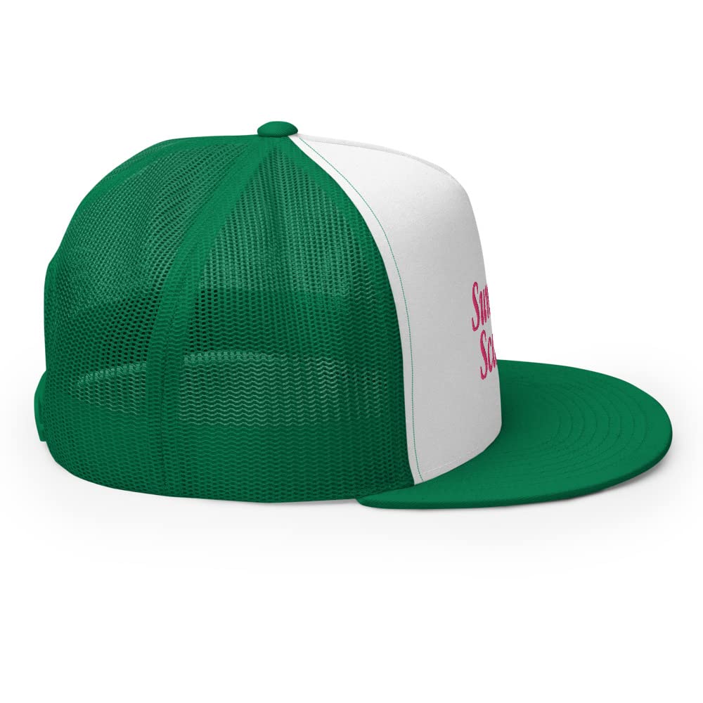 Sunday Scaries Trucker Hat - Funny & Trendy Adjustable Snapback Cap for Men & Women - Perfect for Outdoor Activities, Festivals, and Casual Wear