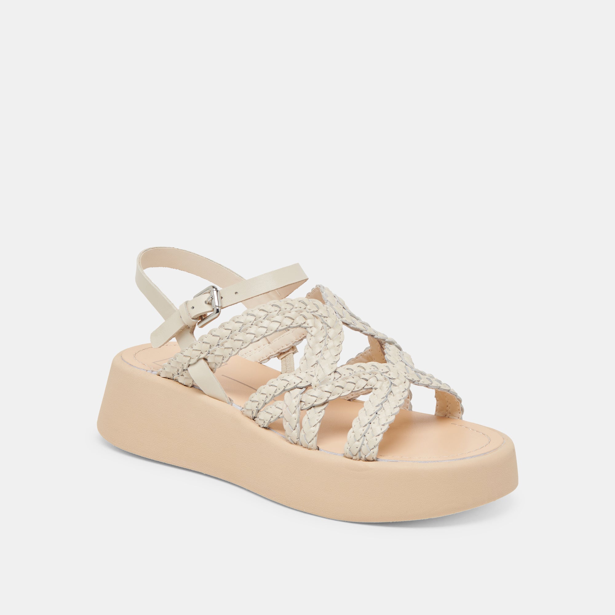 Premium Gatsby Sandals in Soft Creme Leather - Comfortable & Stylish Summer Footwear for Beach, Pool & Casual Outings