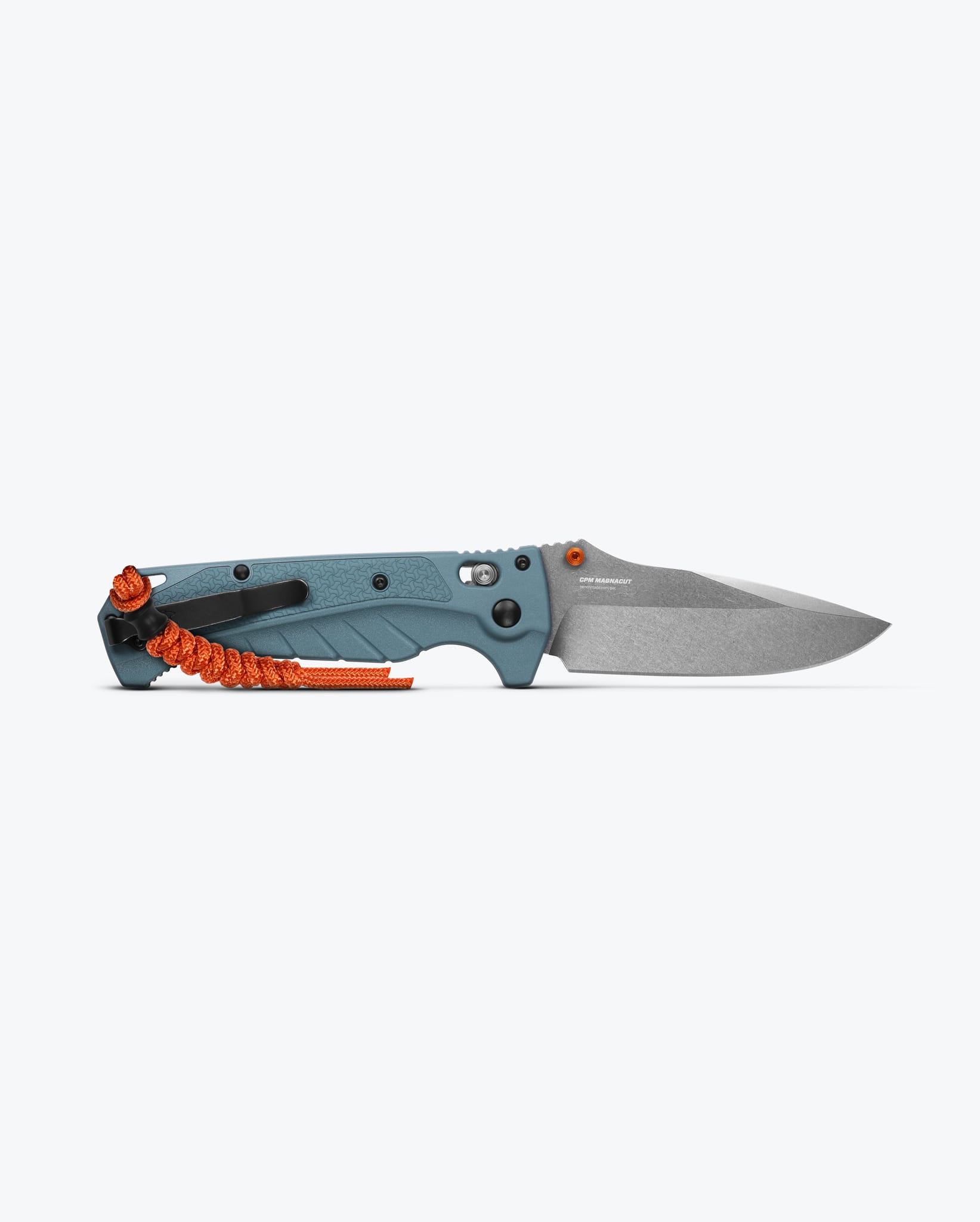 Adira™ Tactical Folding Knife - Depth Blue Grivory® Handle with Drop Point Blade | Outdoor Survival, Camping, EDC & Everyday Carry Knife