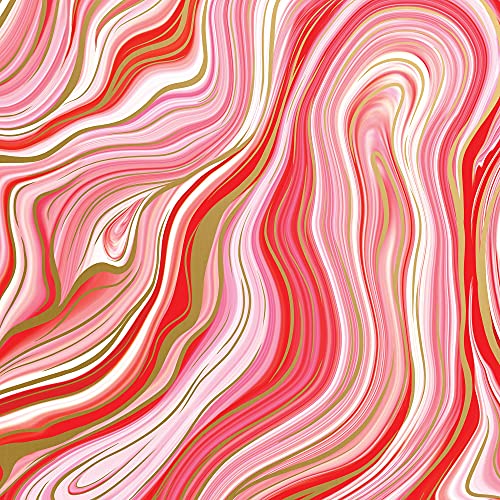 Marbleized Red