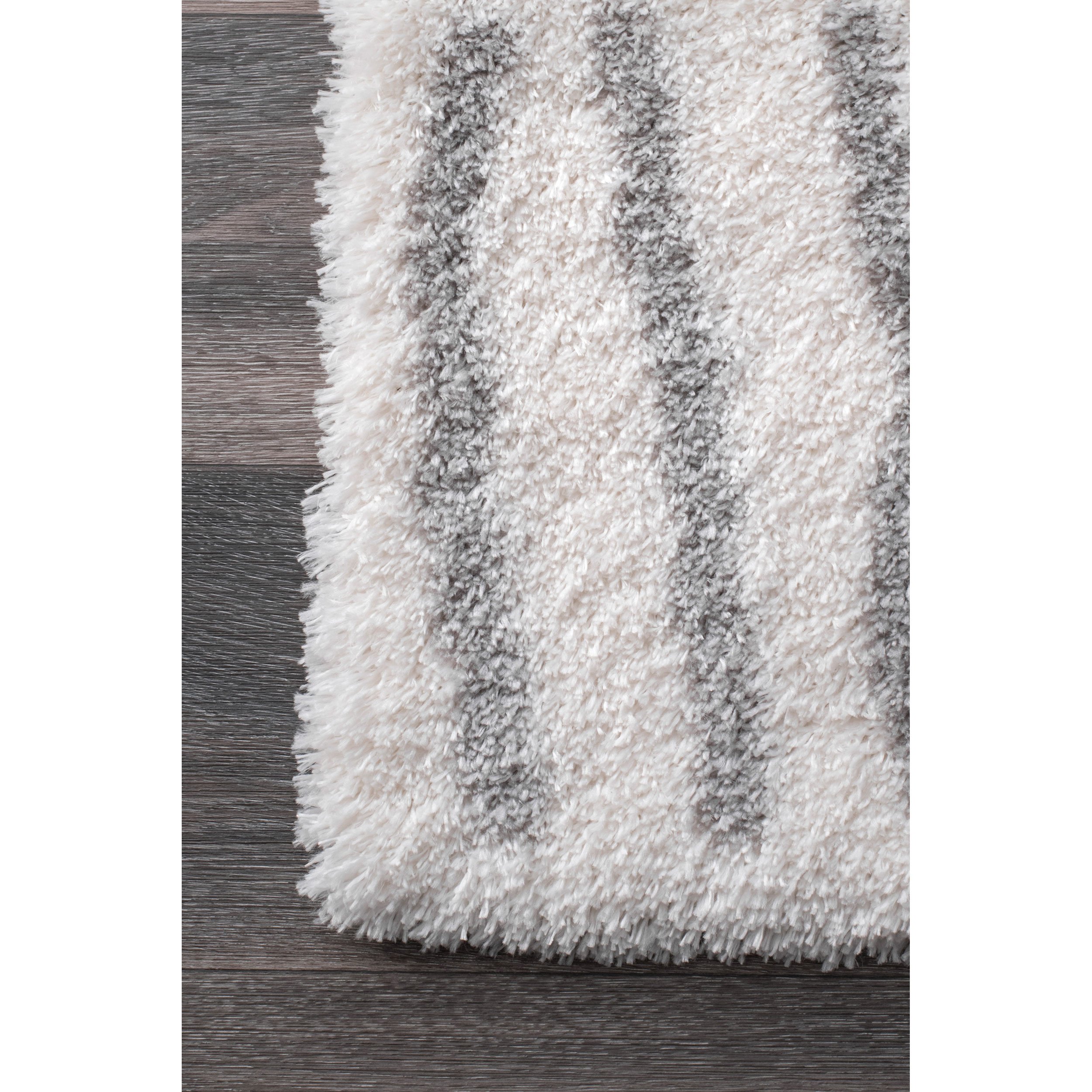 nuLOOM Renata Moroccan Shag Round Area Rug 5'3