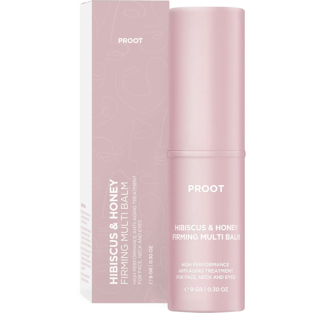 **Hibiscus & Honey Firming Multi Balm Stick with Collagen - Korean K-Beauty Skincare for Face, Neck, Eyes & Lips | Hydrating & Anti-Aging Cream Balm | Use Daily for Firmer, Glowing Skin**