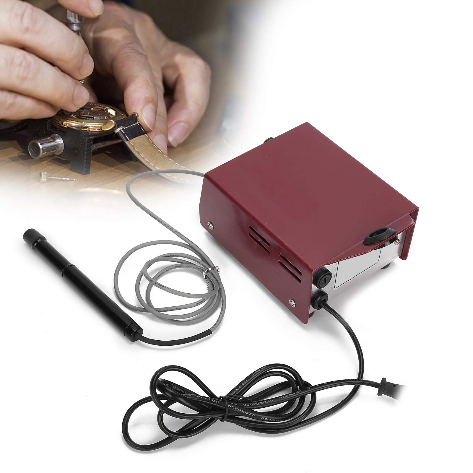 Professional Jewelry Welding Machine - 50Hz Fast Heating, Adjustable Temperature Spot Welder for Jewelry Making, Wax Soldering, Gold Casting & Repair - Perfect for Jewelers, DIY Crafters & Small Workshops