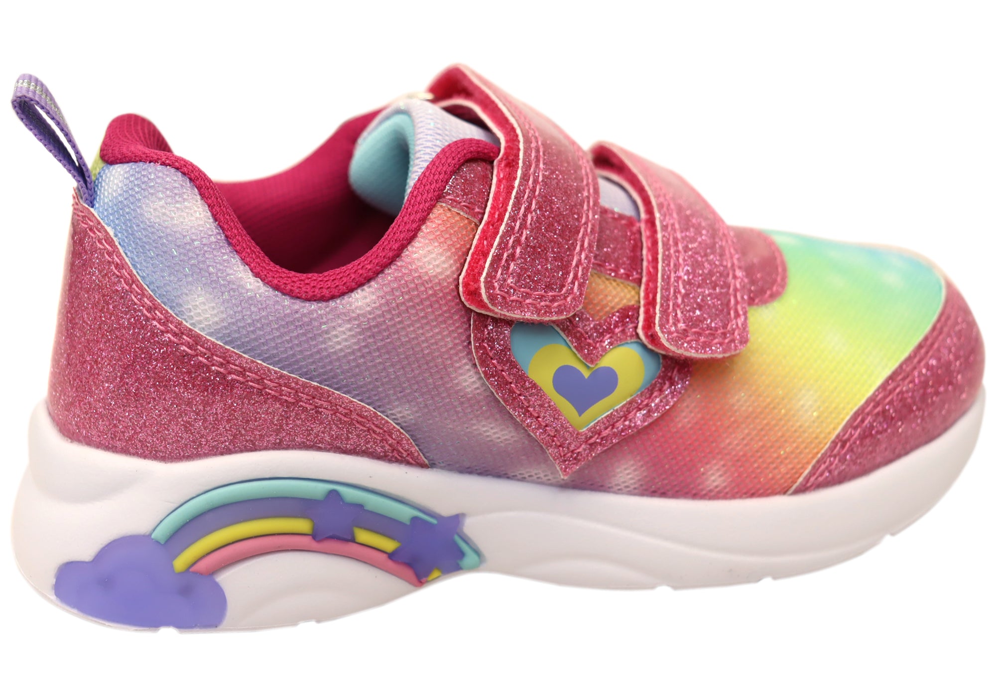 Koala Lights Jennie LED Light Up Shoes for Girls - Comfortable Kids Sneakers with Flashing Lights - Perfect for Running, Walking, and Nighttime Play