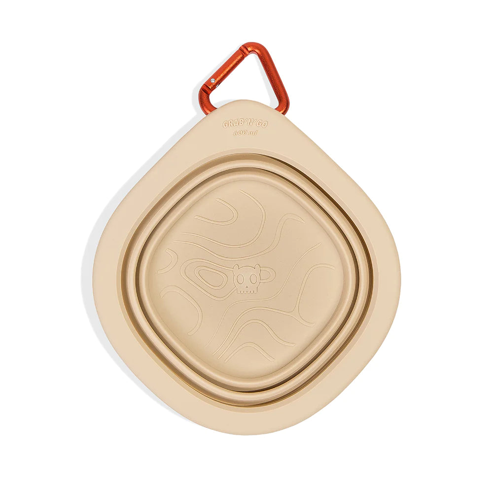 Zee.Dog Plato Go Bowl - Portable Dog Food & Water Bowl for Travel, Hiking, and Outdoor Adventures - BPA-Free, Collapsible Pet Bowl for Dogs & Cats