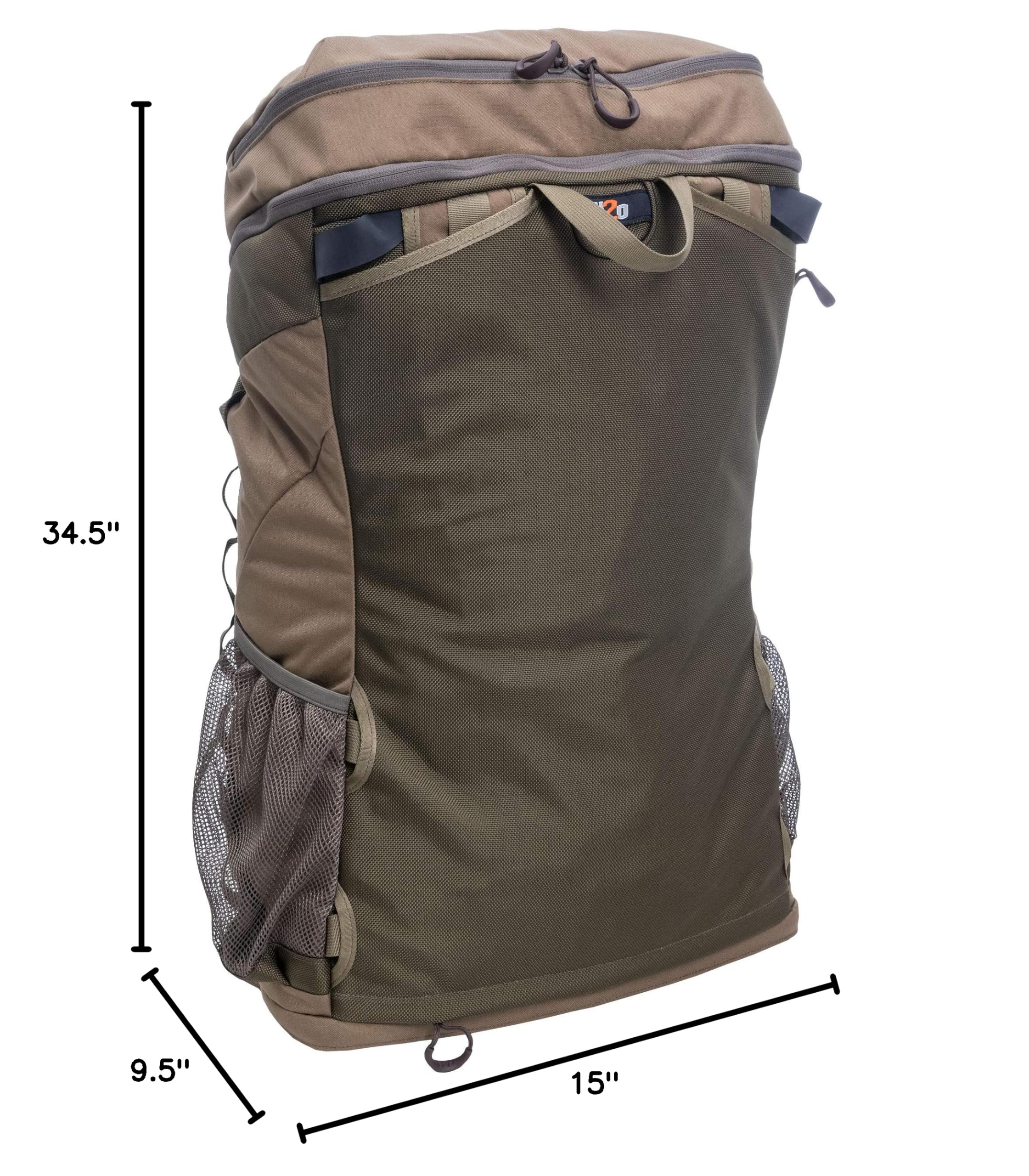 ALPS OutdoorZ Trophy X Pack Hunting Backpack - Coyote Brown, Regular Size for Comfort & Durability | Perfect for Hunting, Hiking & Outdoor Adventures