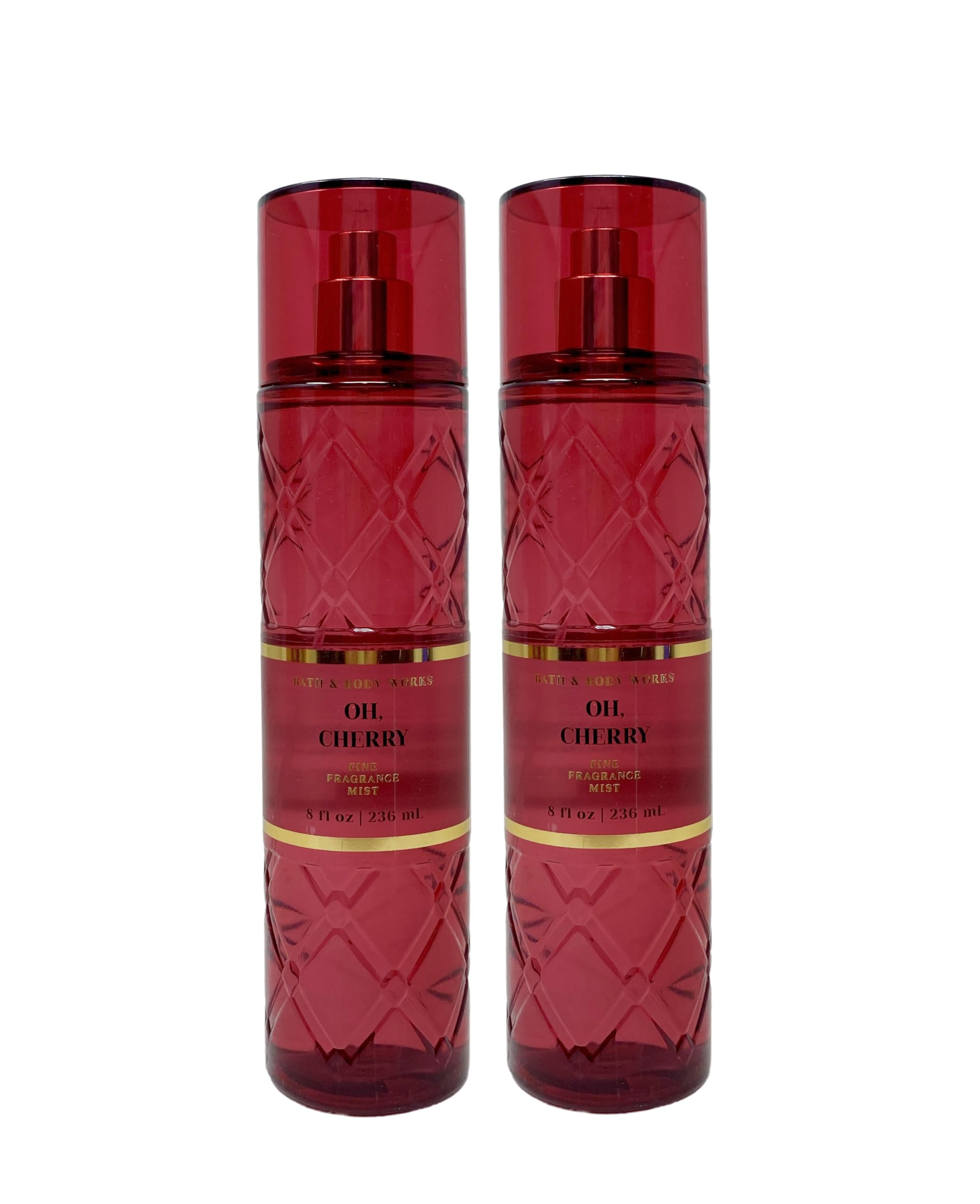Oh Cherry Fragrance Mist by Bath & Body Works - 2 Pack Set for Women, Long-Lasting Body Spray - Perfect for Daily Use, Gifts & Special Occasions